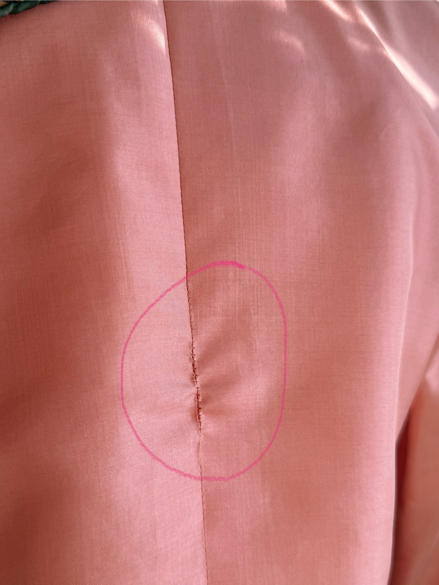 Giacca in seta rosa salmone - TG. 40