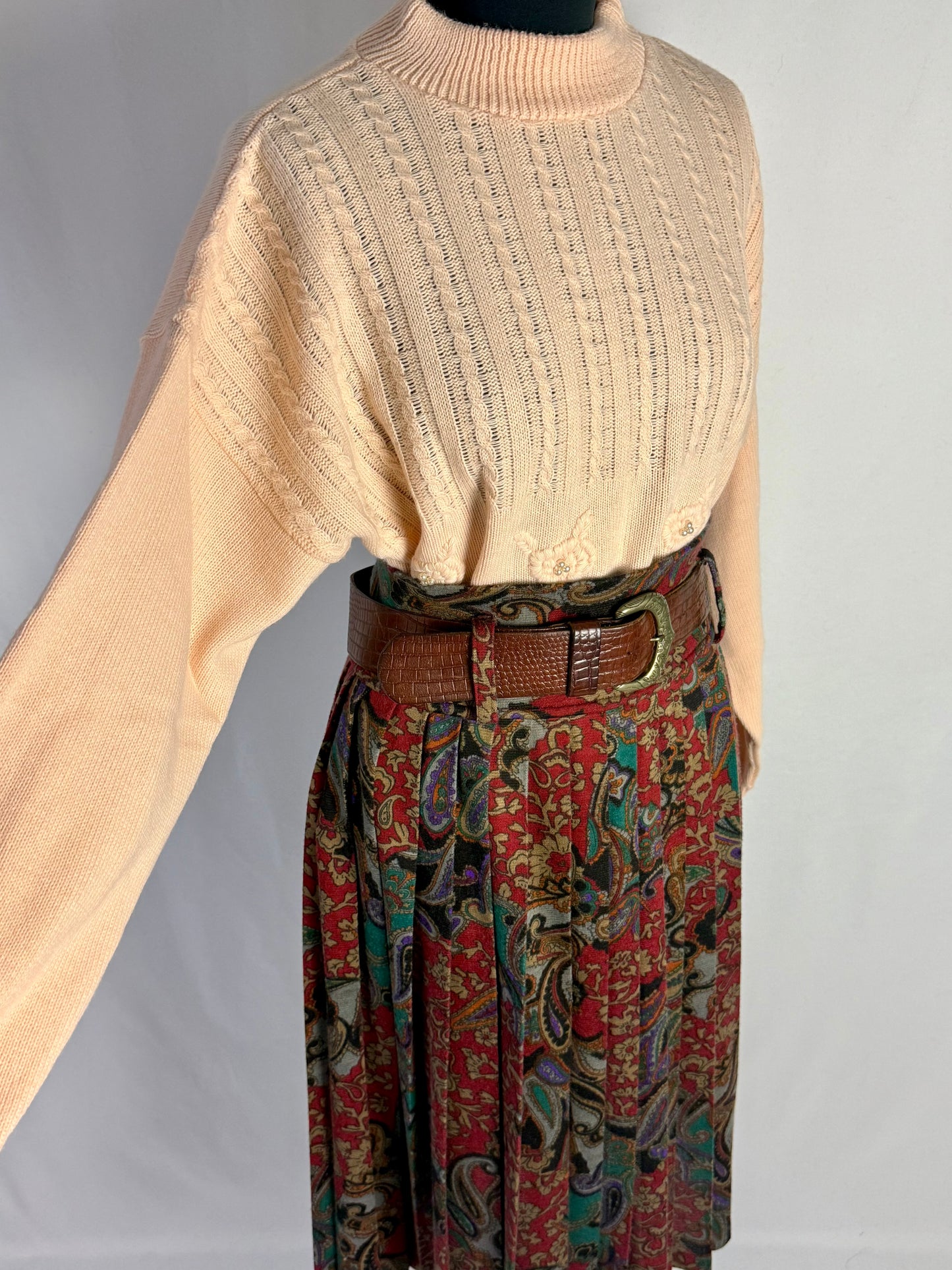 Maglione rosa pastello - TG. 46/48/50