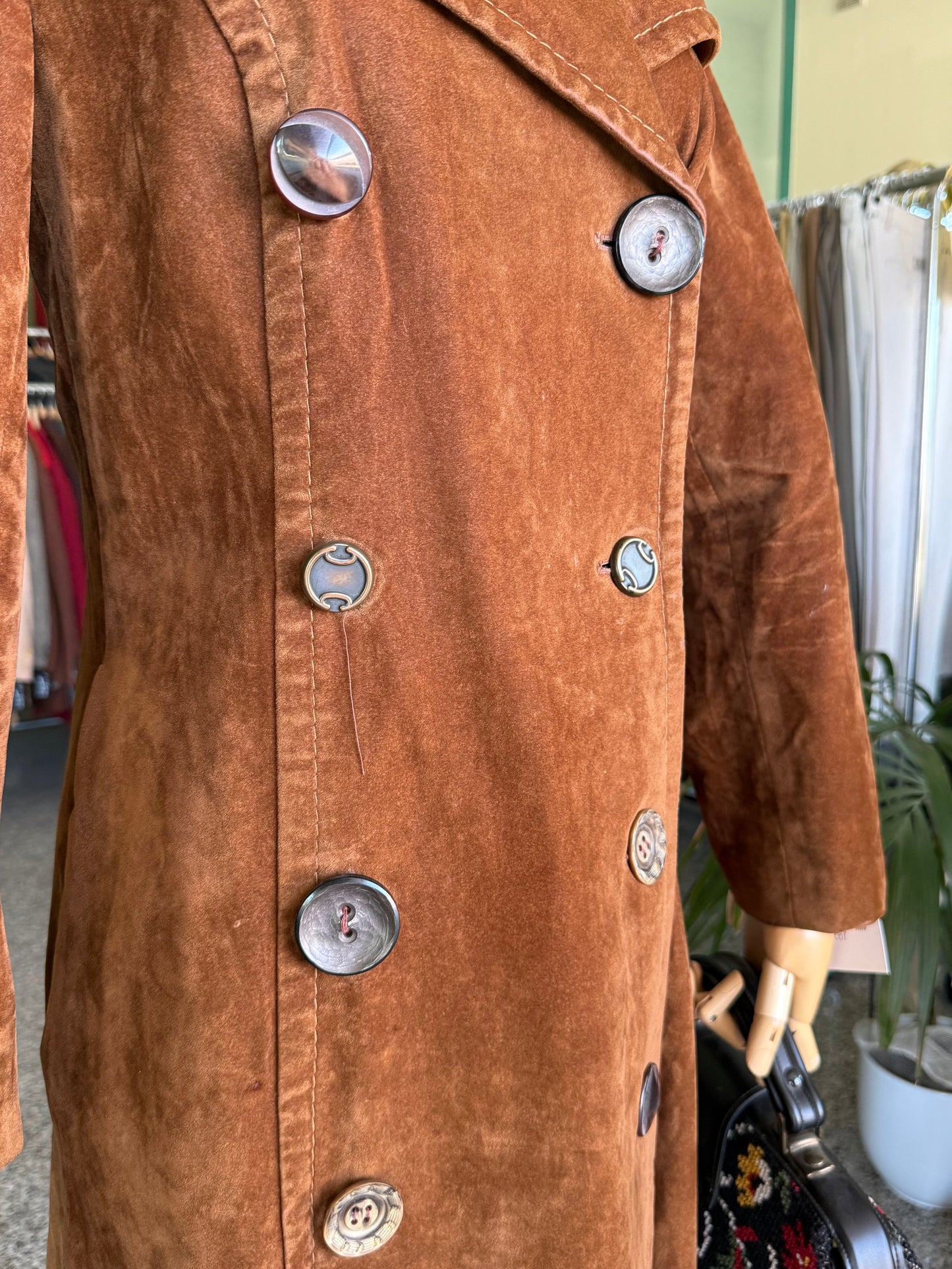 Cappotto in camoscio anni ‘70 - TG. 40