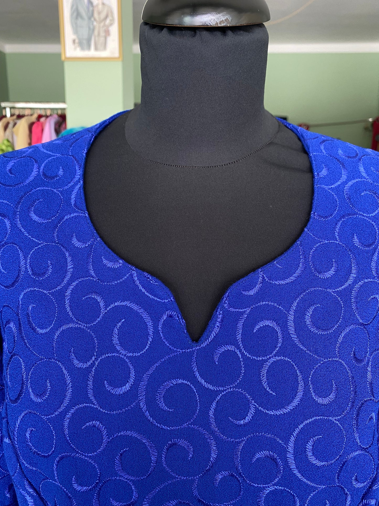 Abito elegante blu Royal - TG. 42/44 circa