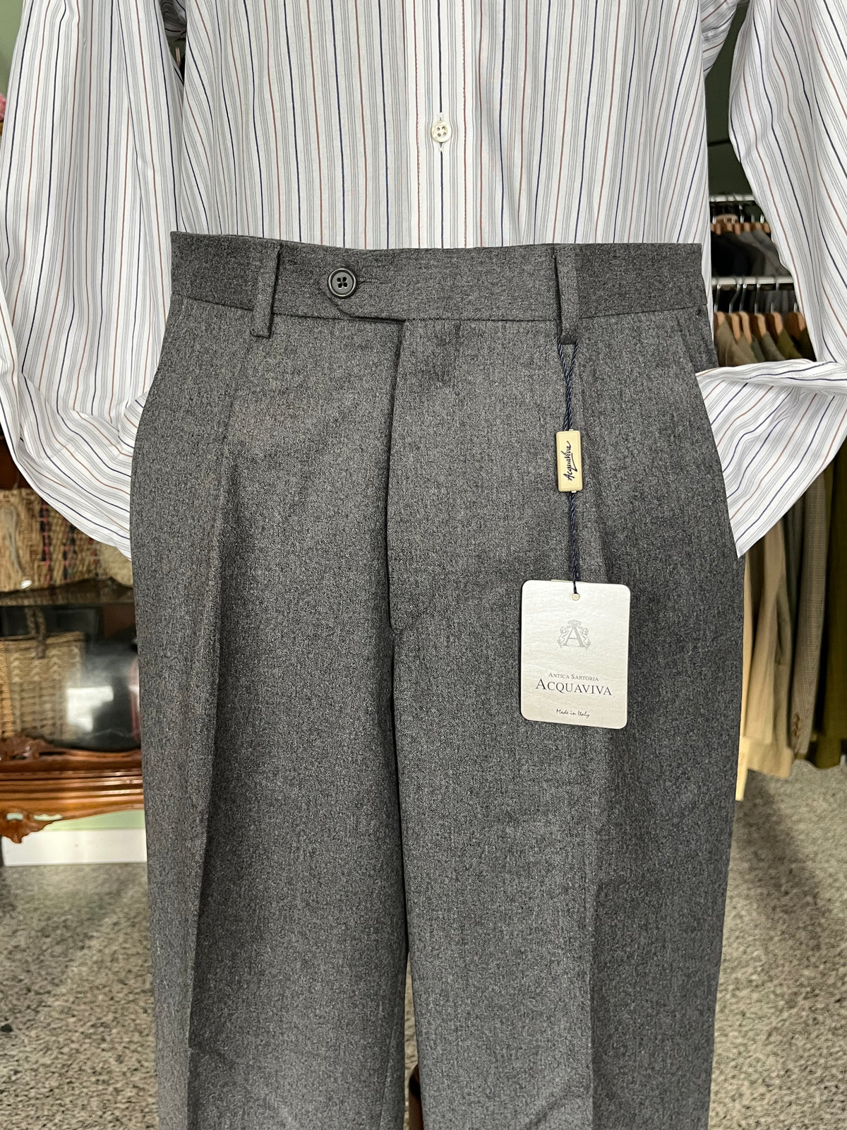 Calzoni flanella anni ‘80 NOS tg. 44