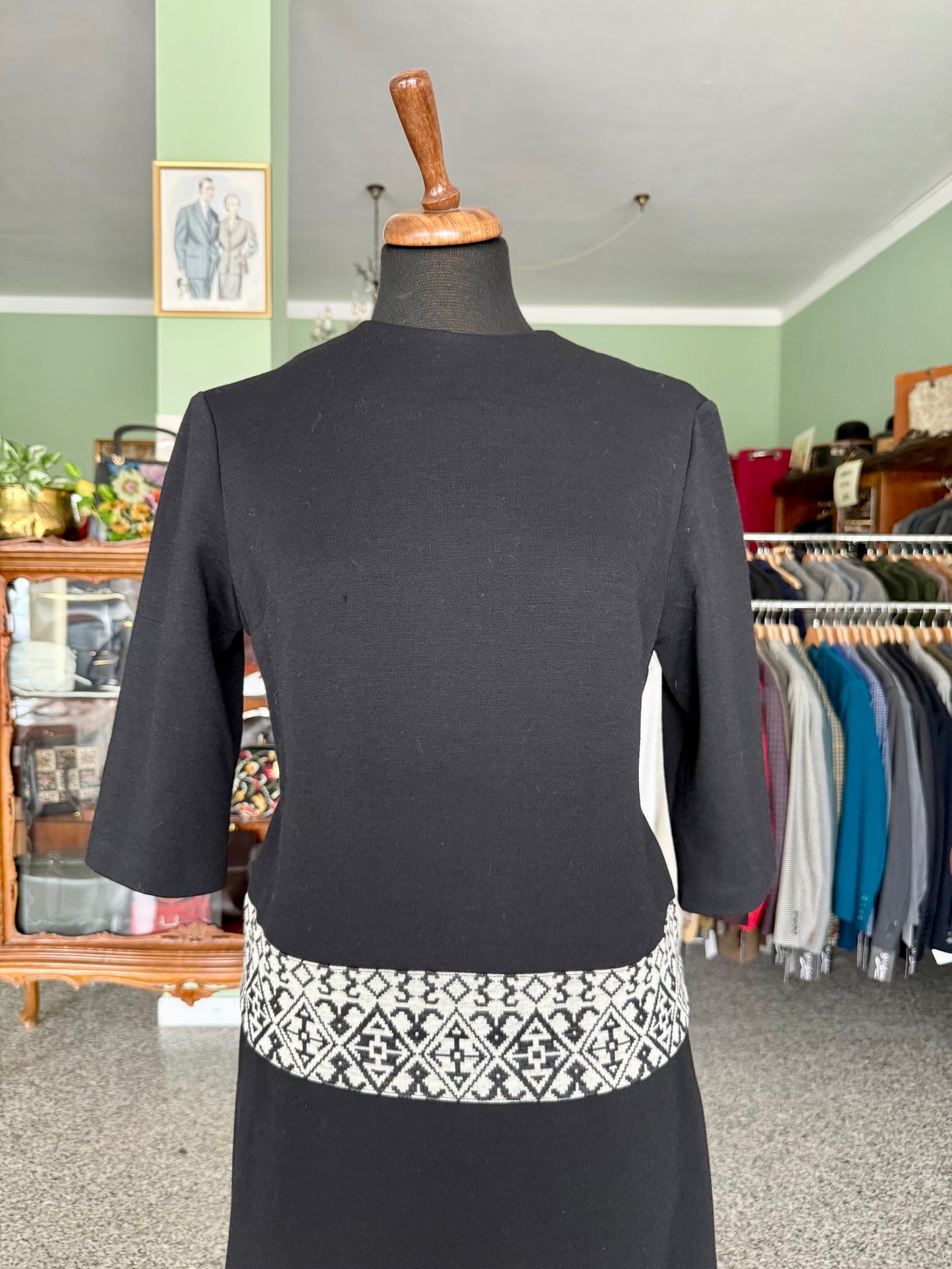 Completo anni ‘60 blusa + gonna - TG. 42