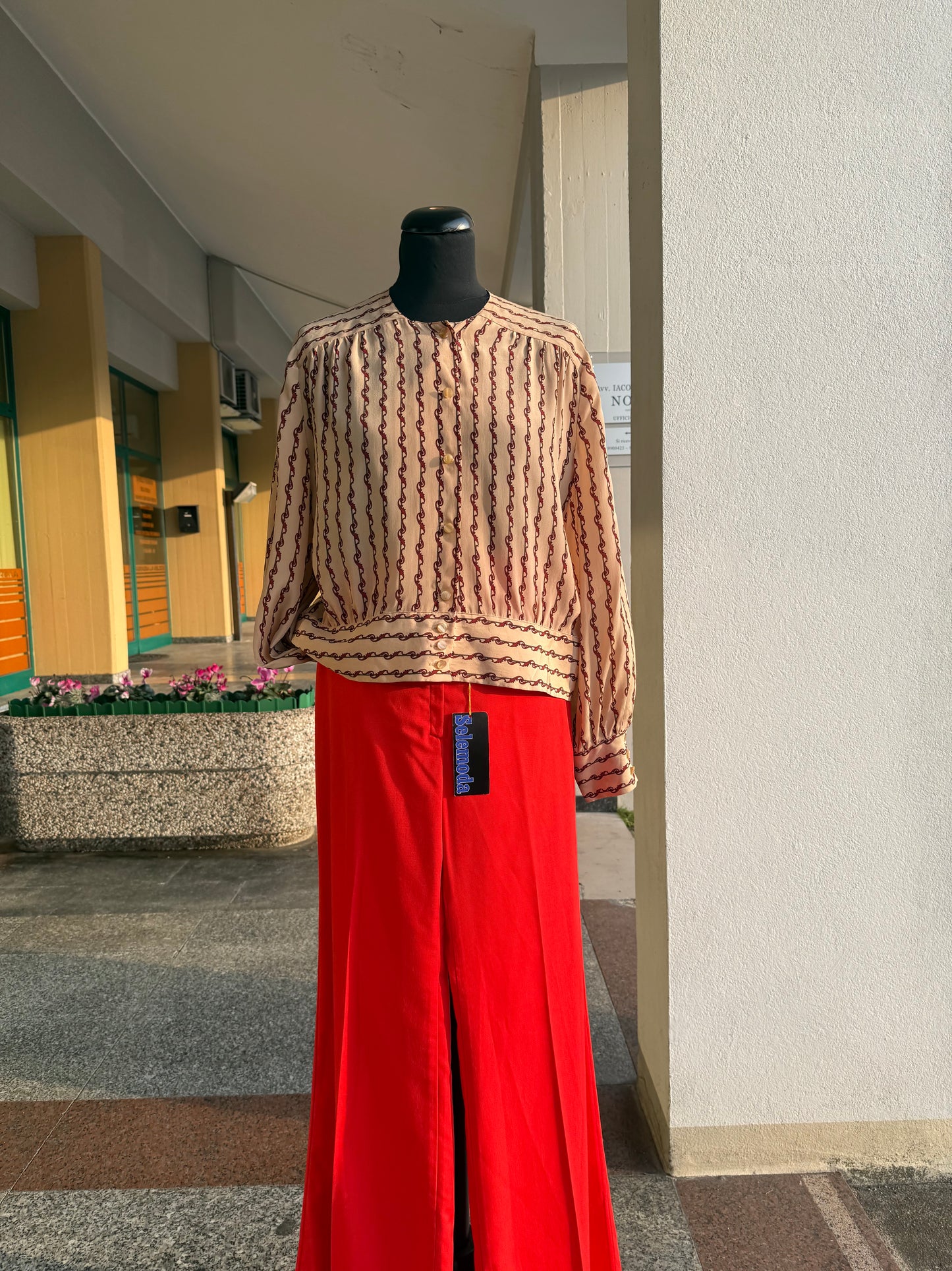 Camicia sartoriale in seta - TG. 46