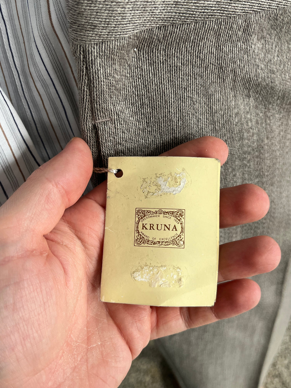 Calzoni flanella anni ‘80 NOS tg. 48