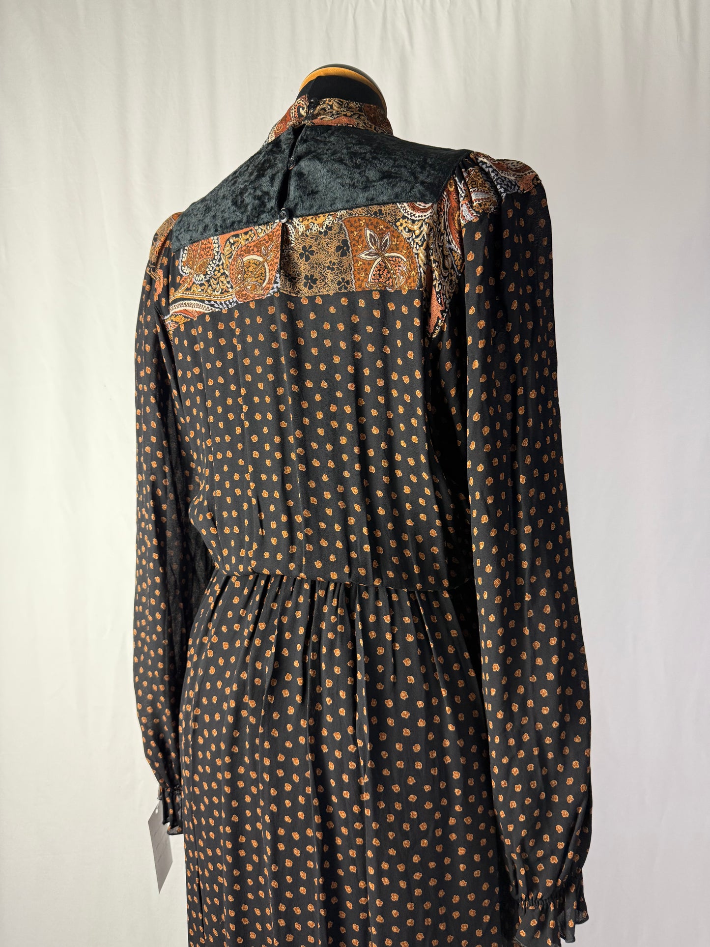 Abito fine anni ‘70 boho chic - TG. 42/44