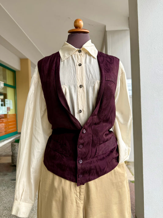 Gilet Borgogna - TG. 42