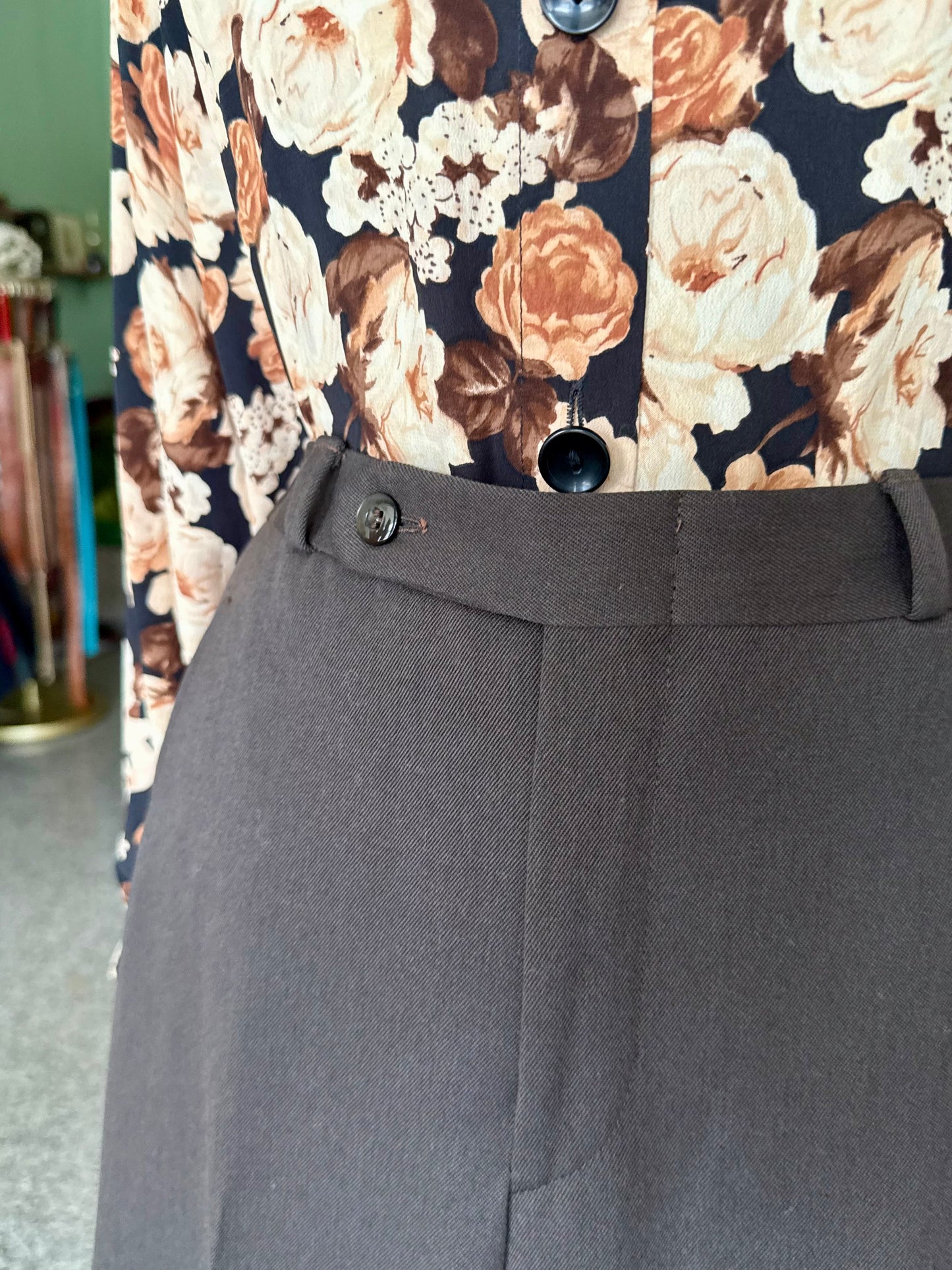Pantaloni anni ‘70 a zampa - TG. 38/40
