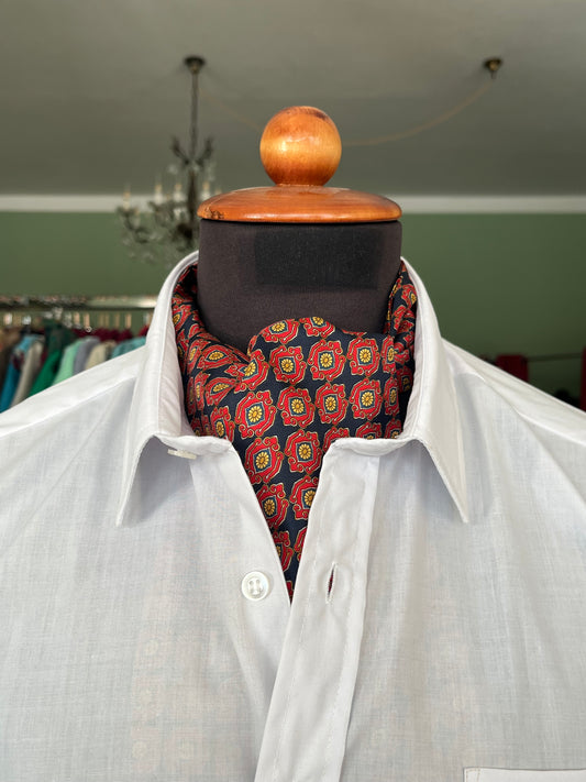 Ascot seta fantasia astratta