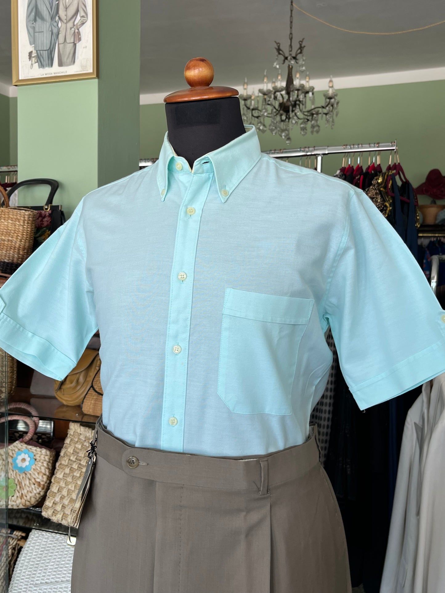 Camicia a maniche corte S-M