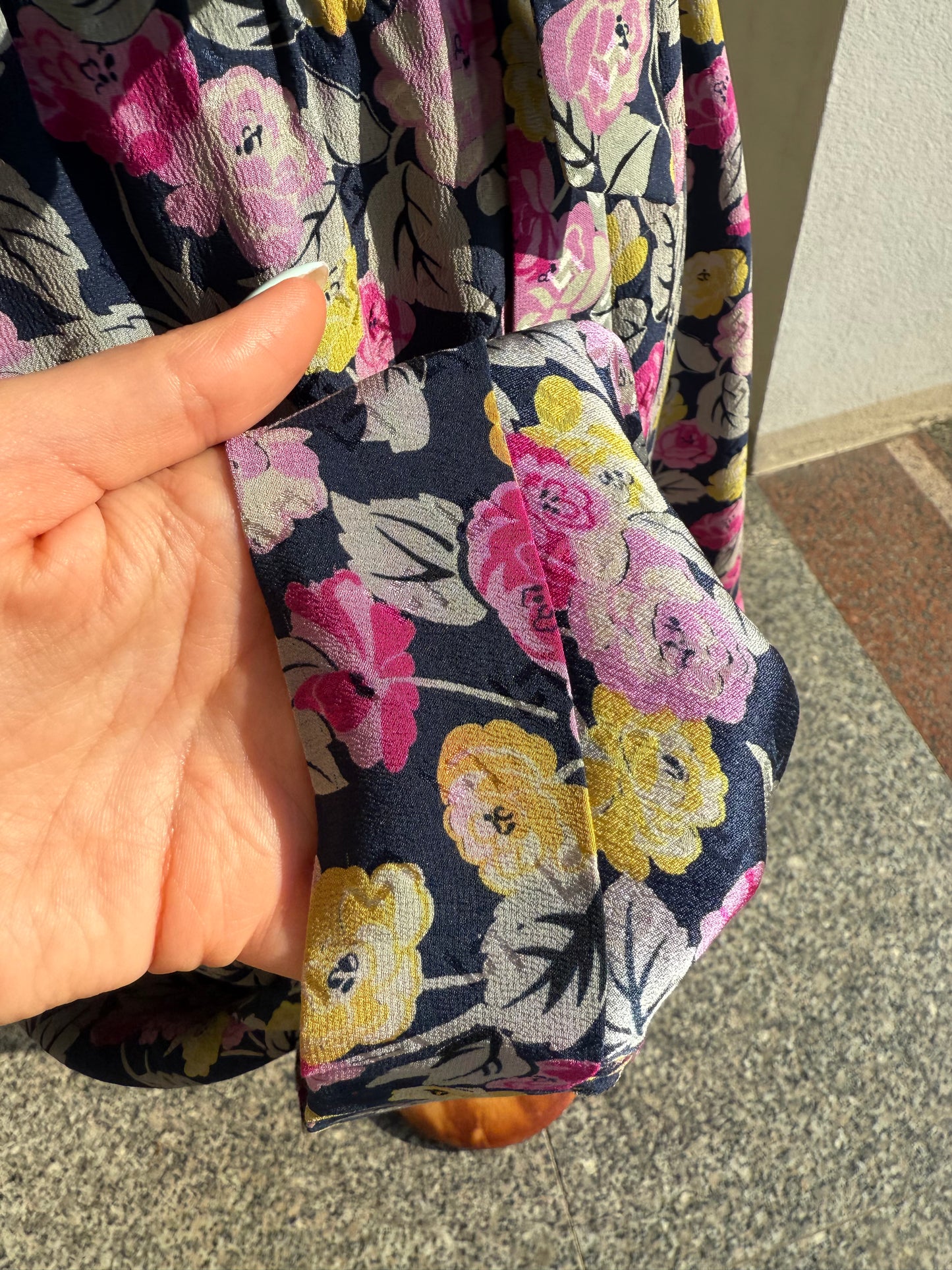 Abito sartoriale in seta Lancetti - TG. 48 circa