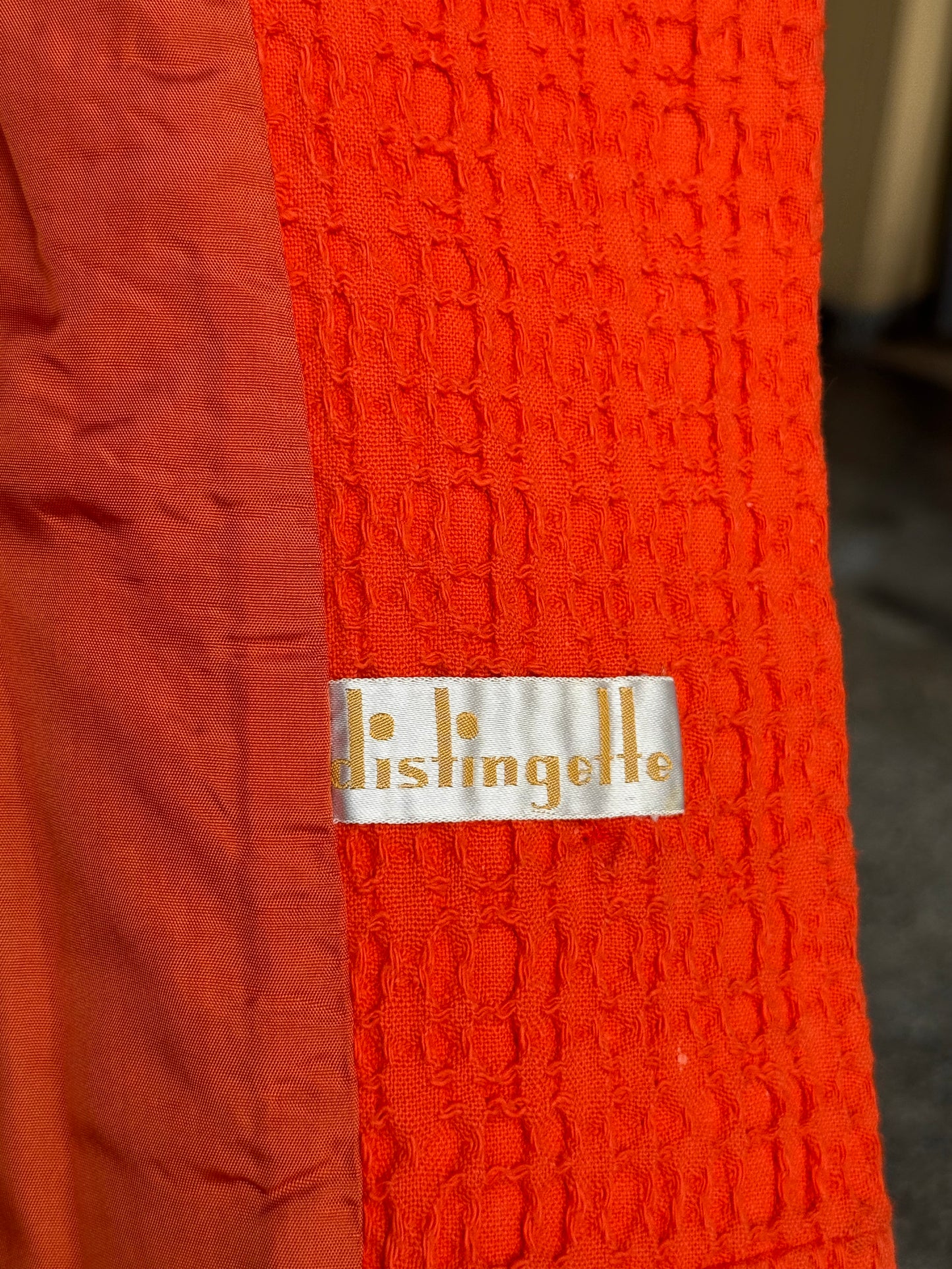 Cappotto anni ‘60 arancione - TG. 40/42