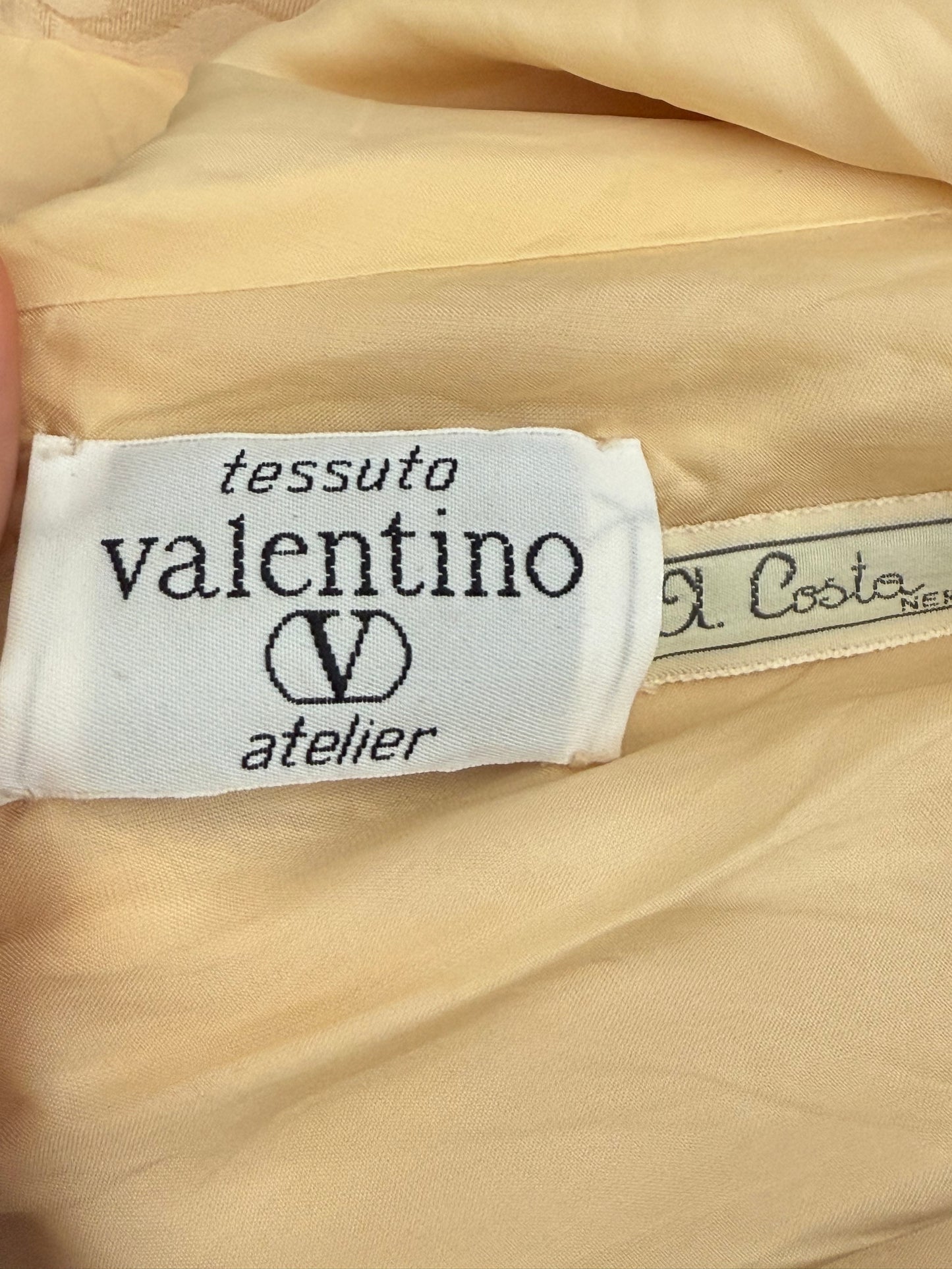 Abito anni ‘80 da cocktail, tessuto Valentino - TG. 40