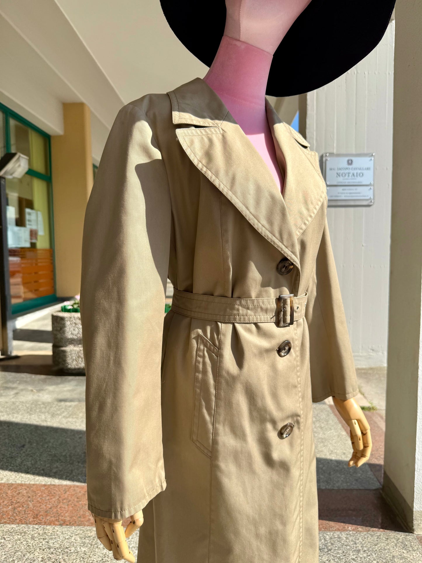 Trench anni ‘70 beige TG. 44/46