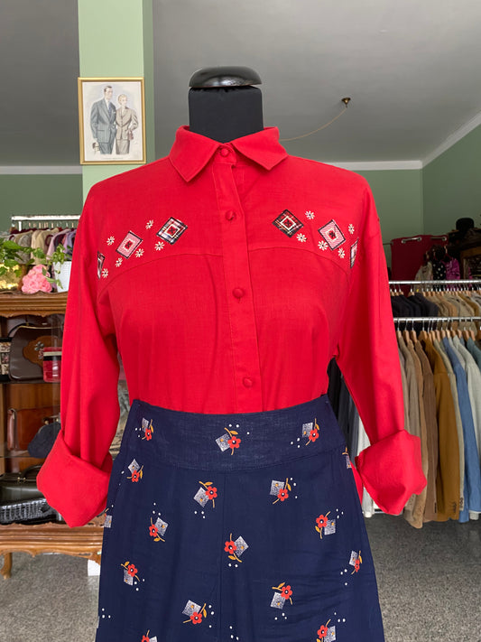 Camicia in flanella di cotone - TG. 44