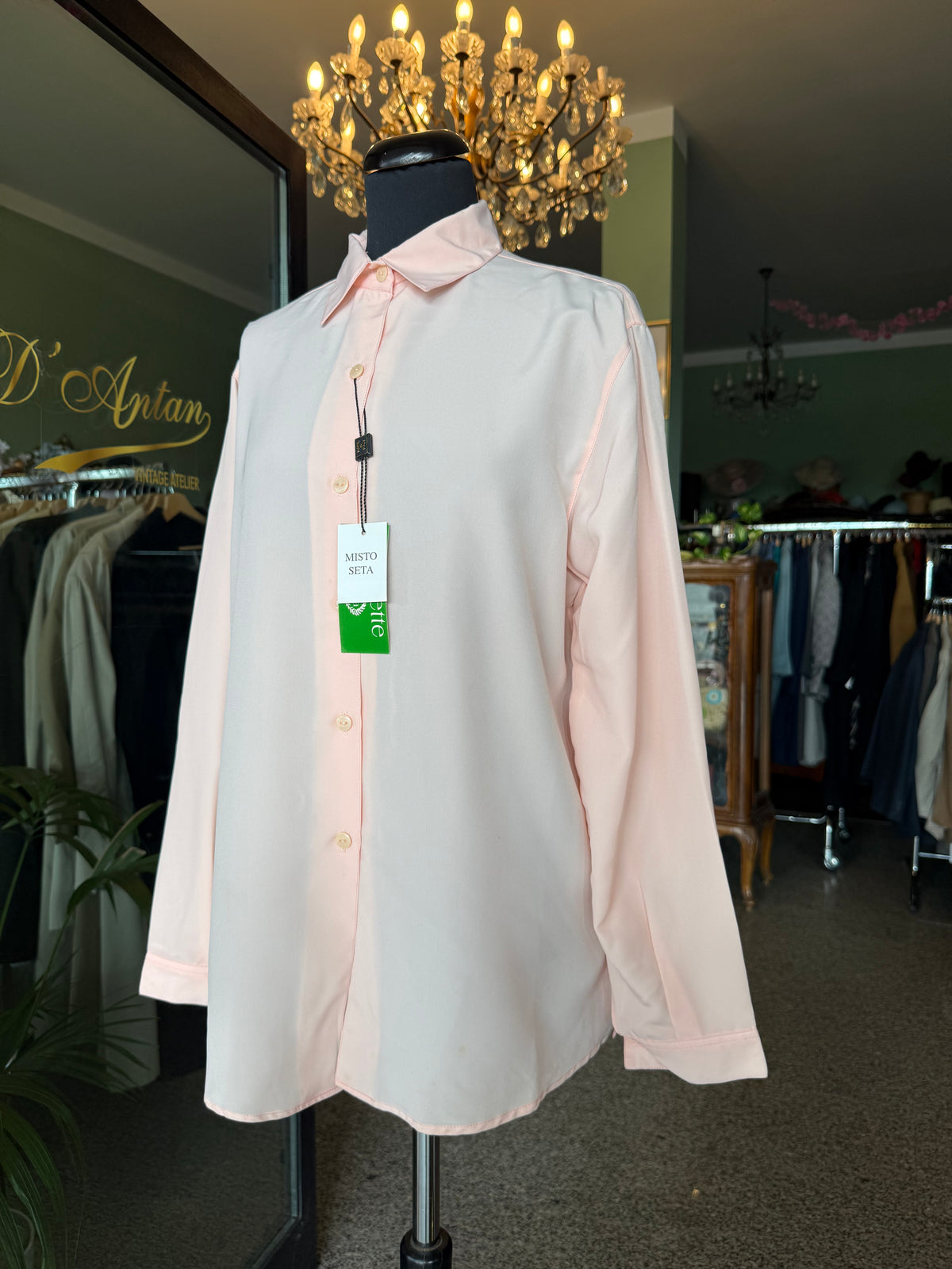 Camicia rosa fondo di magazzino - TG. 46