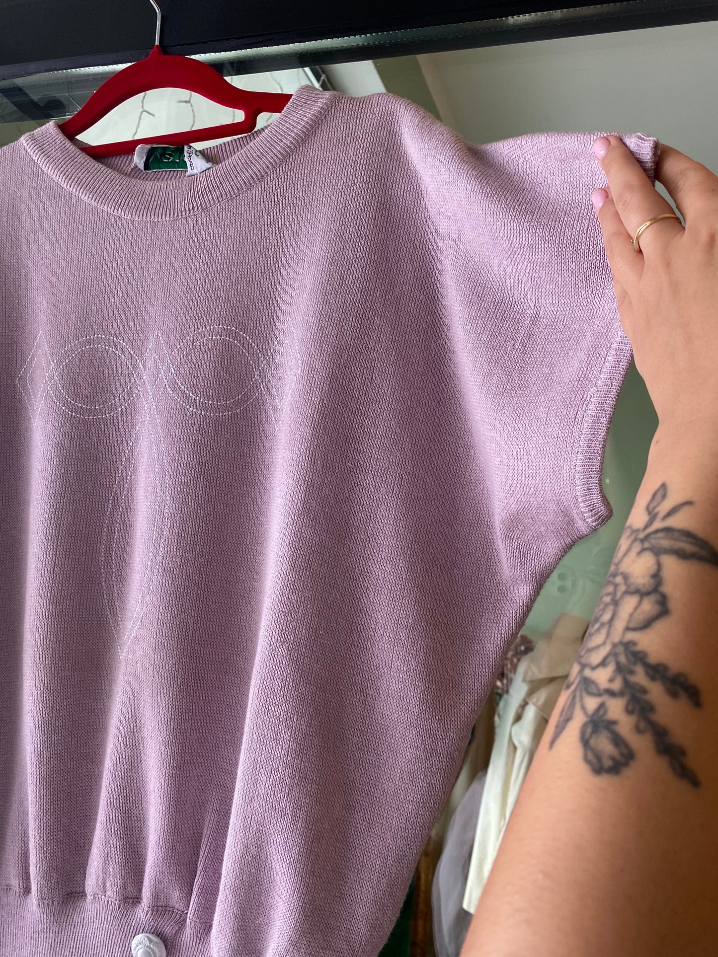 Blusa lilla - TG. curvy (46/48/52)