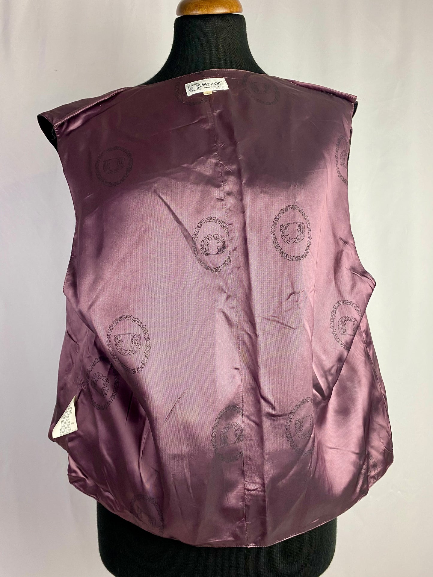 Gilet anni ‘80 doppiopetto - TG.
