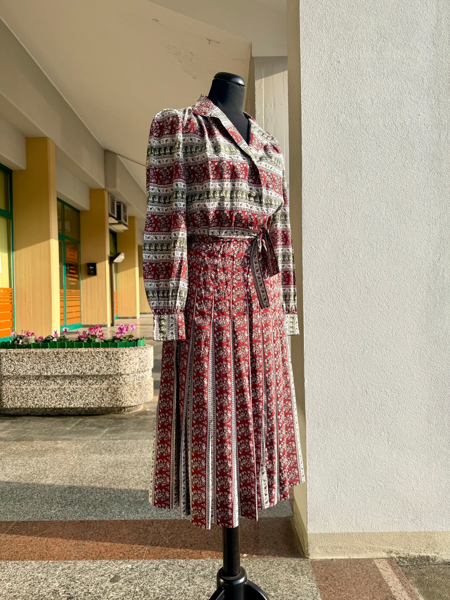 Abito anni ‘70 in seta - TG. 40