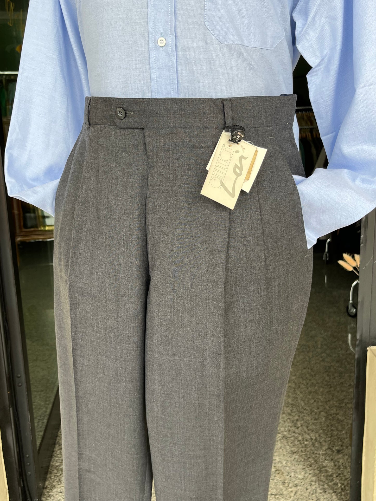 Calzoni fresco di lana NOS tg. 46-48