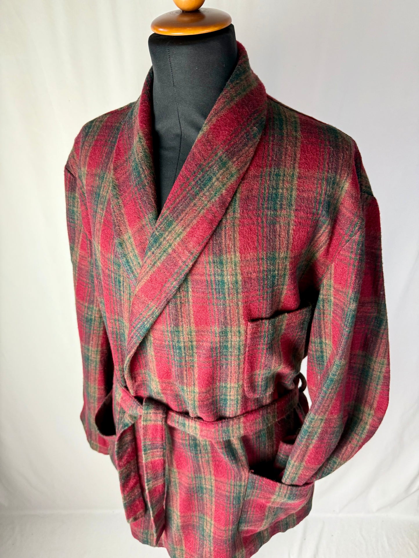 Giacca da camera tartan tg. XL-XXL