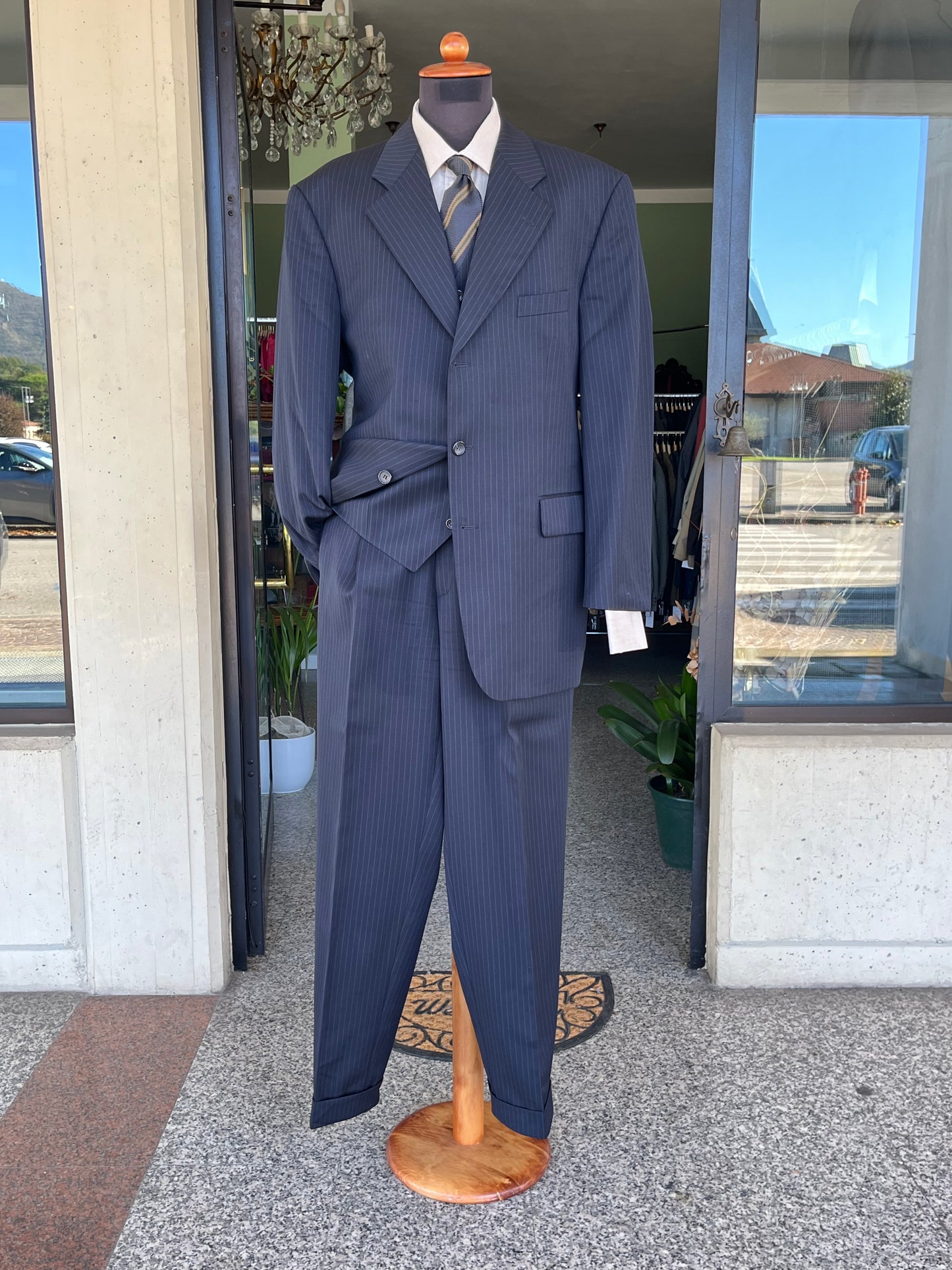 Completo tre pezzi anni ‘90 stile anni ‘40 tg. 54