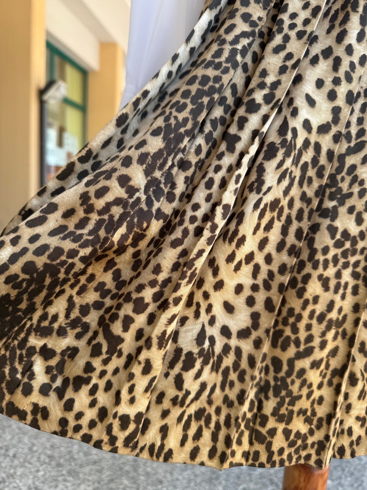 Gonna Ferretti leopardata - TG. 40