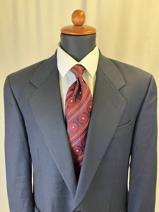 Cravatta anni ‘80 geometrica