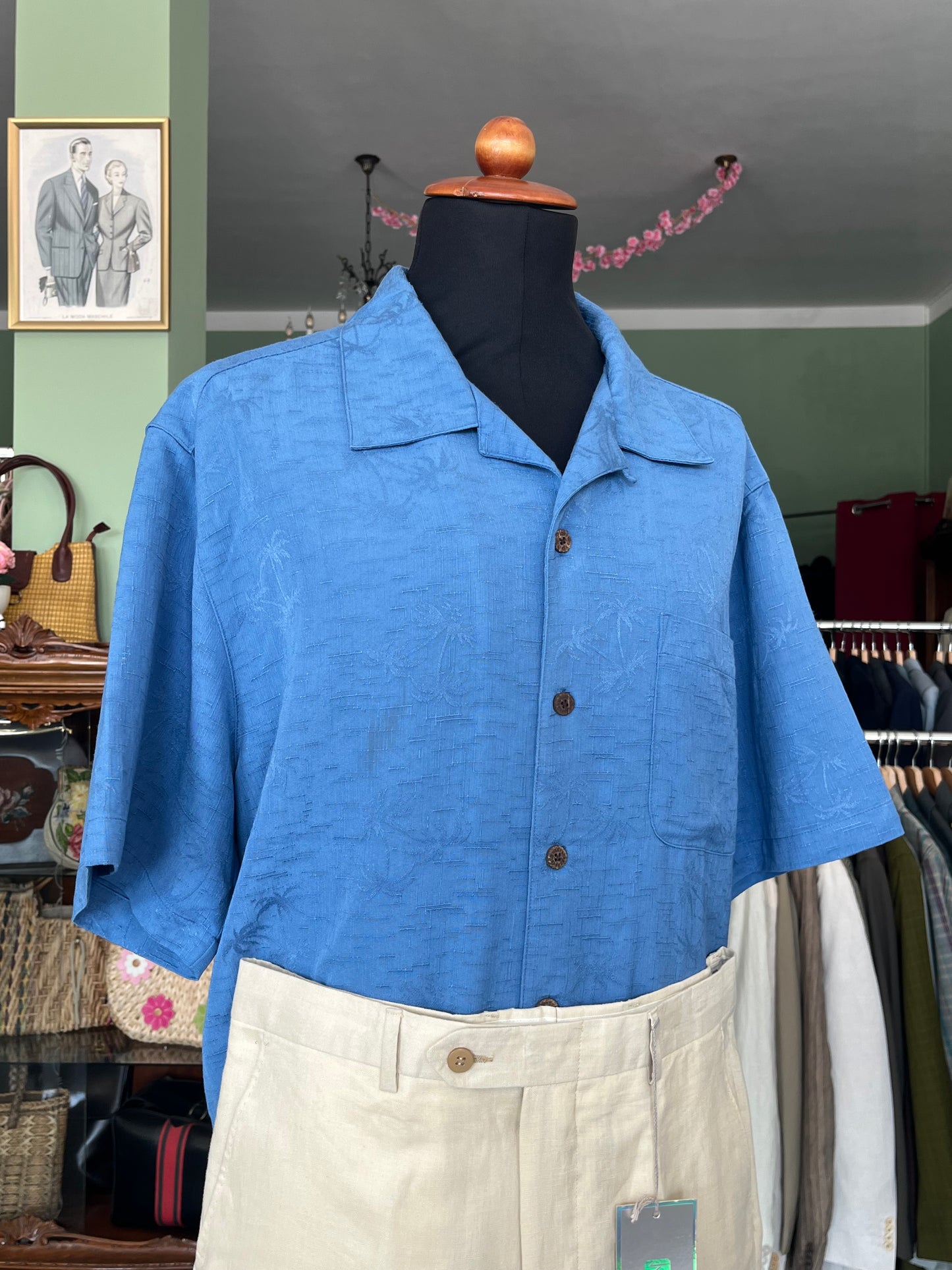 Camicia a maniche corte tg. L-XL