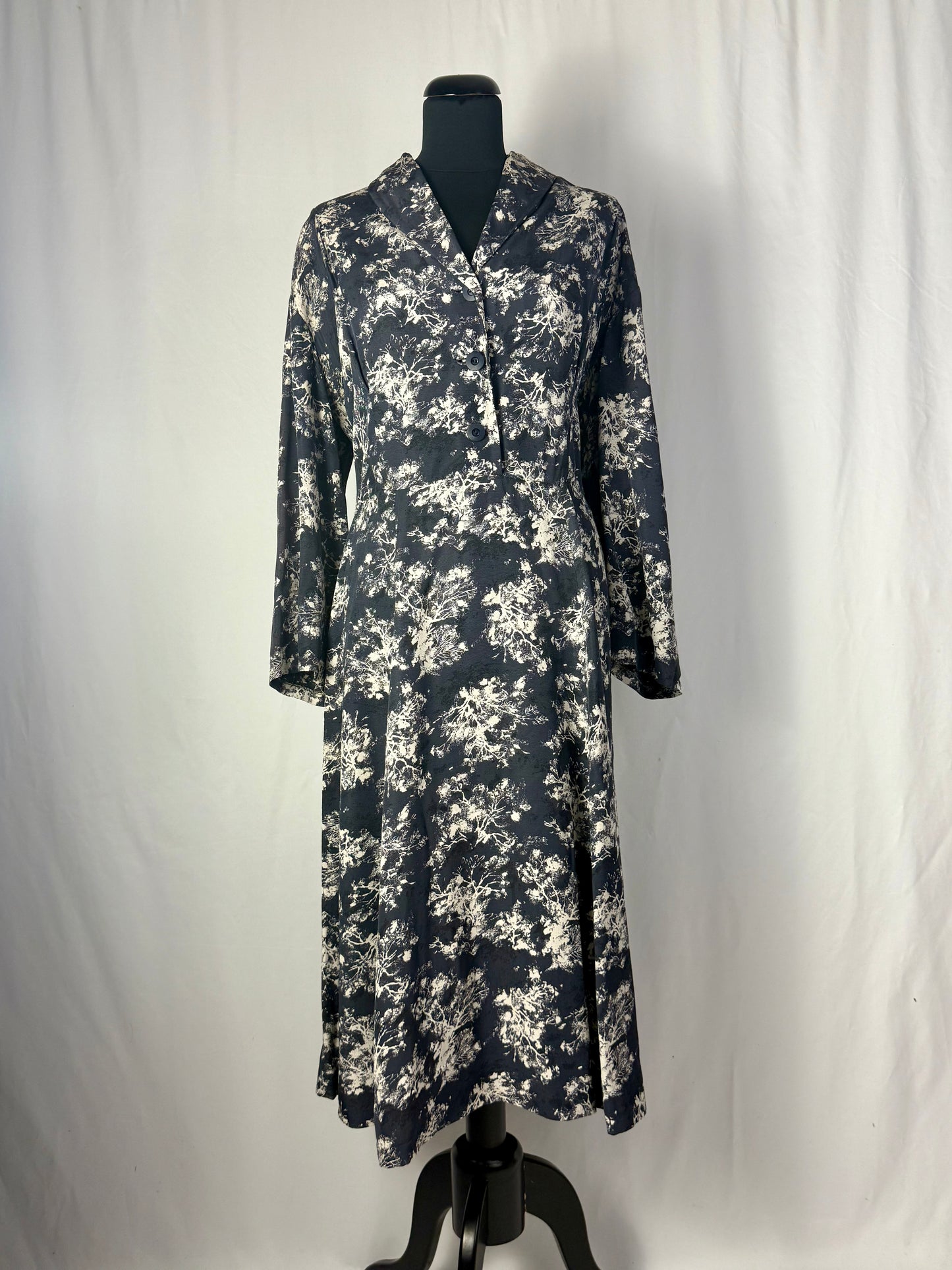 Abito anni ‘50 con fantasia toile de Jouy - TG. 52/54