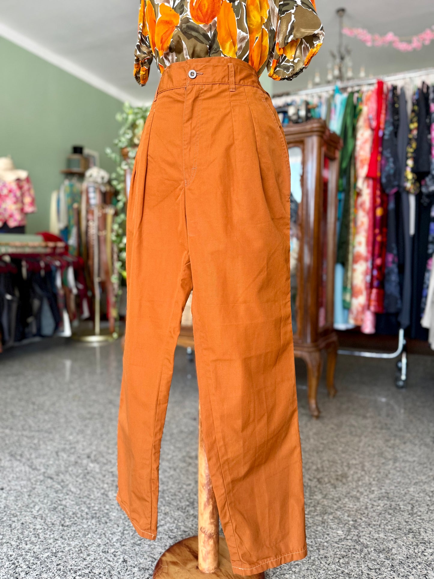 Pantaloni color mattone - TG. 46/48