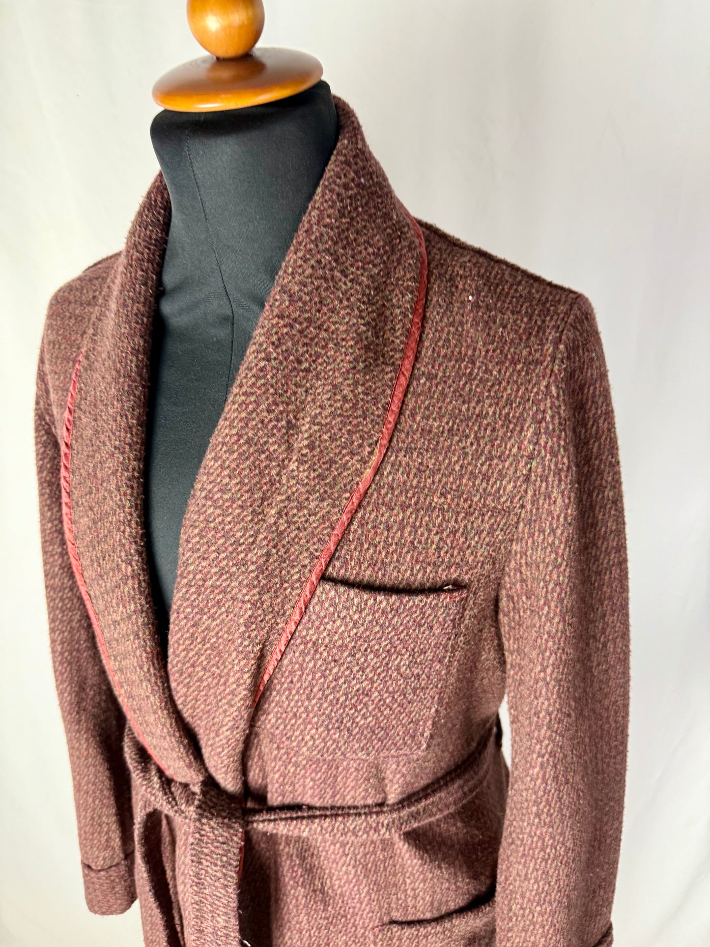 Vestaglia lunga terracotta tg. M-L