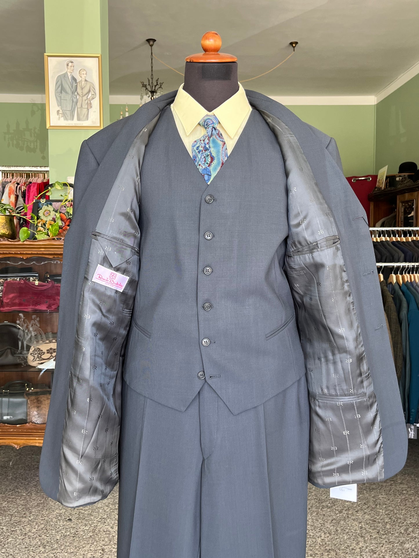 Completo tre pezzi anni ‘90 NOS tg. 56-58