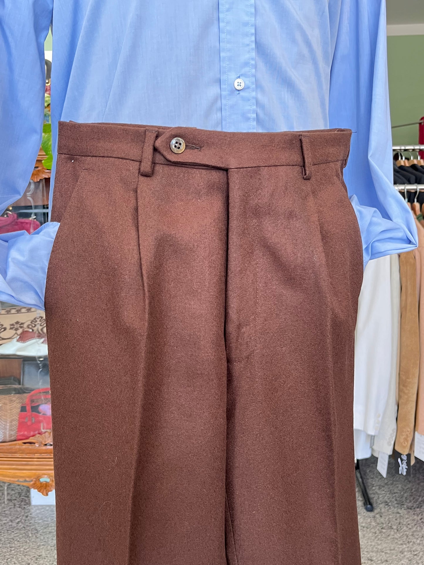 Calzoni in lana Merinos NOS tg. 44-46