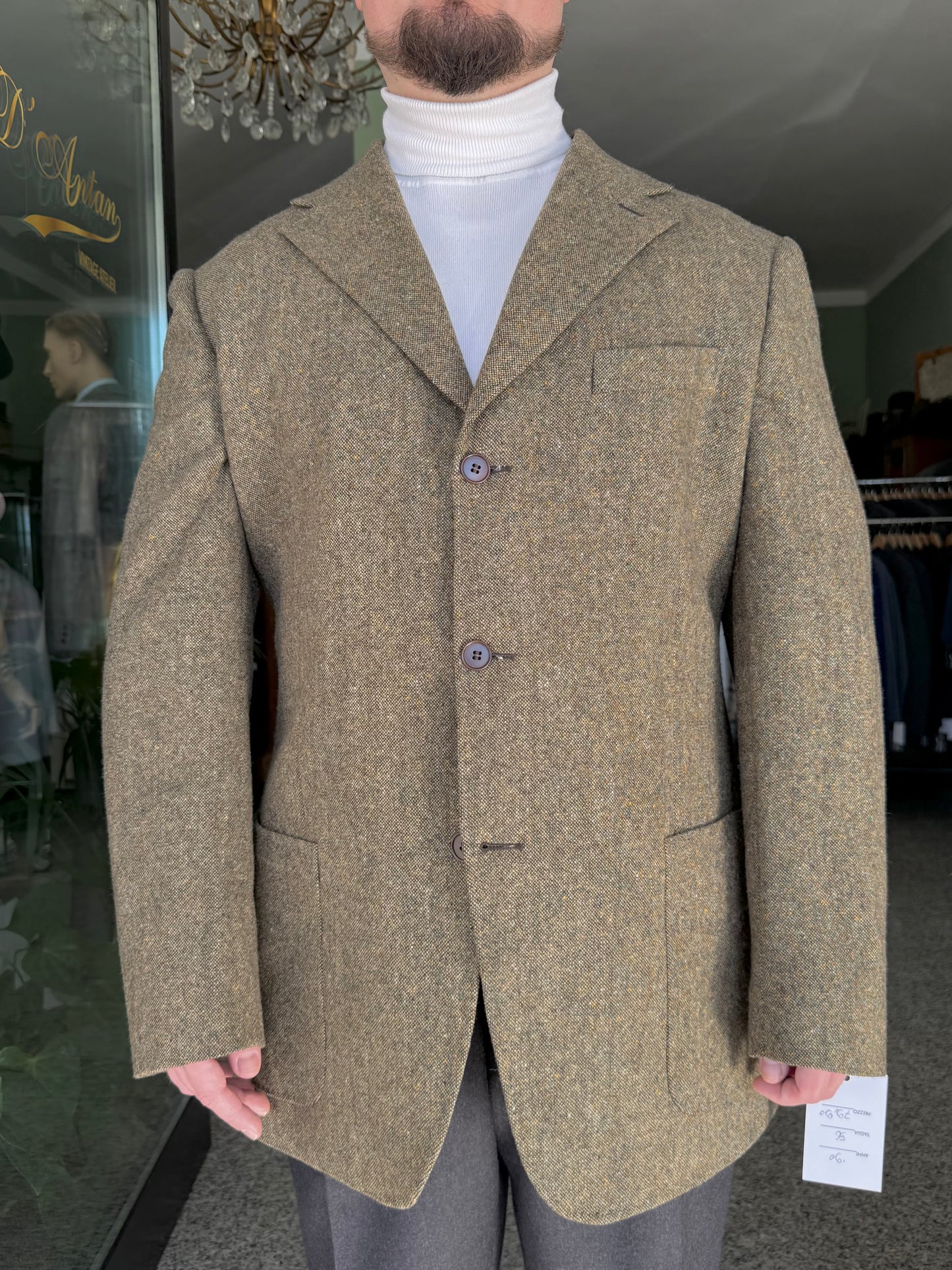 Giacca in tweed anni '80 tg. 56