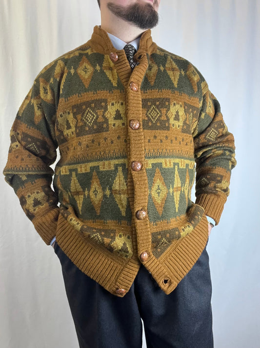 Cardigan anni '80 tg. XL-XXL