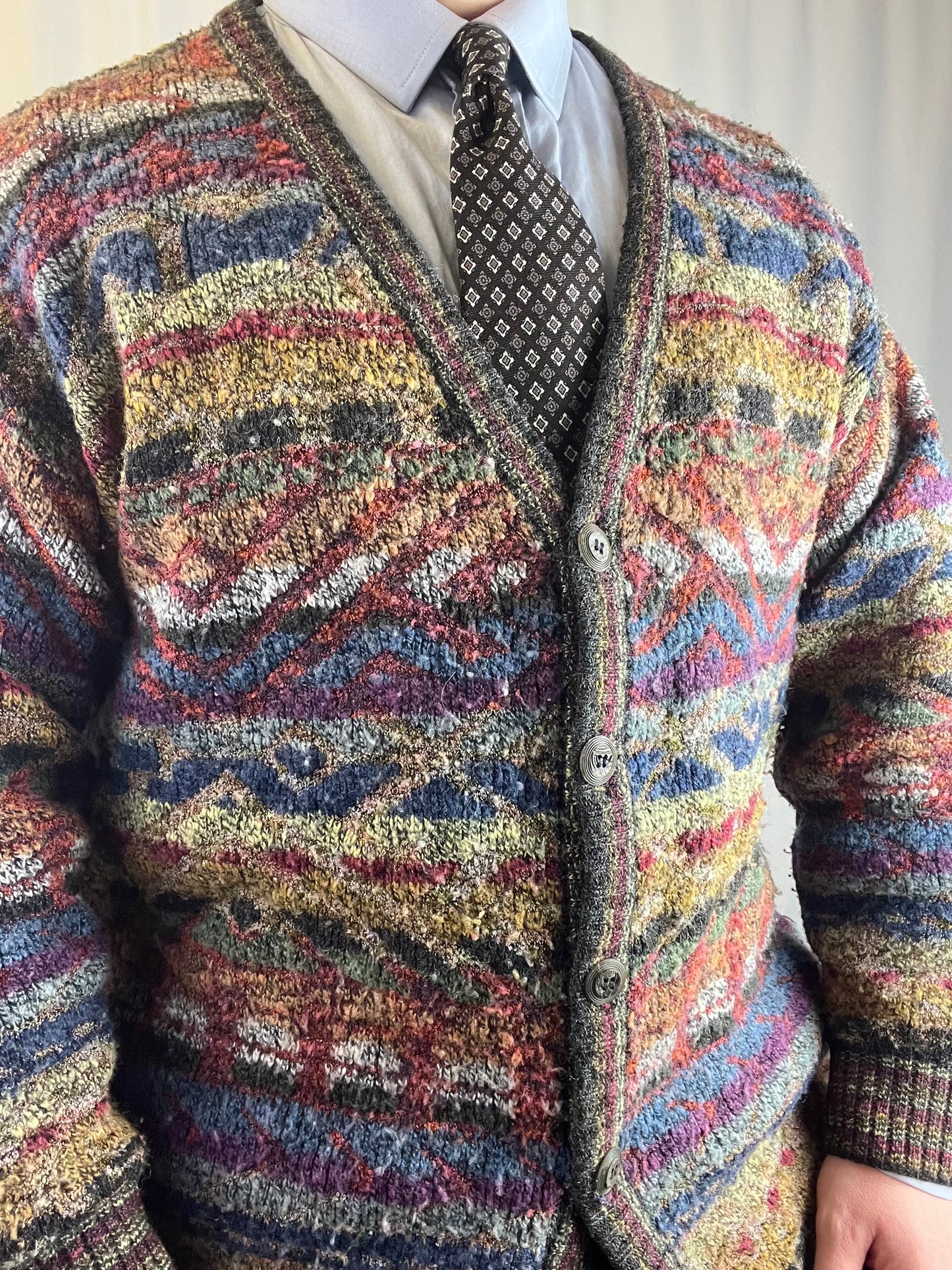 Cardigan anni '80 tg. L-XL