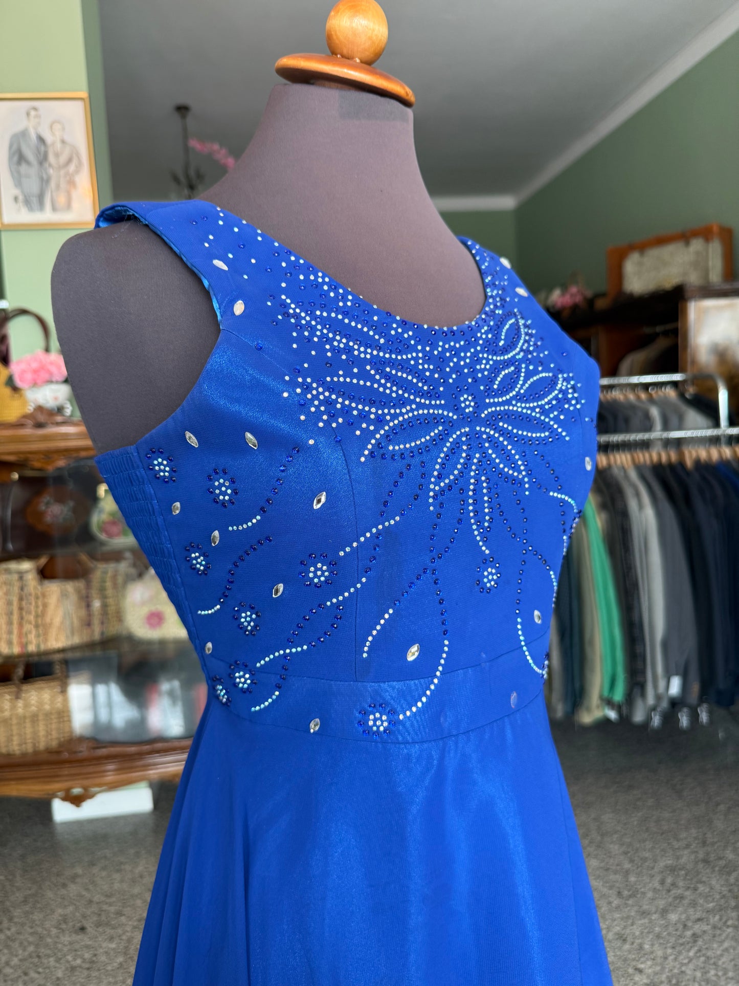 Abito da sera in chiffon - TG. 38/40