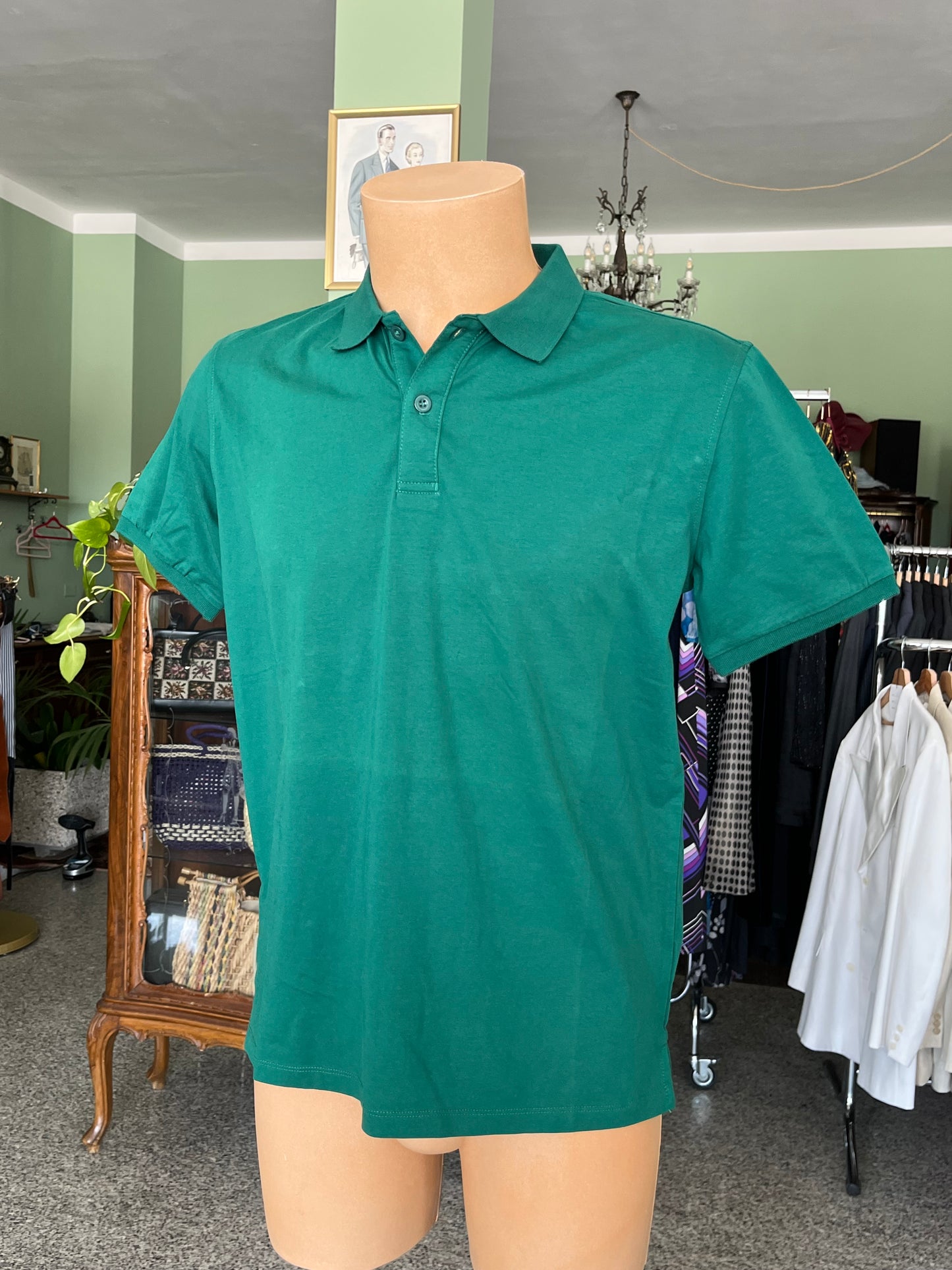 Polo a maniche corte cotone tg. 48