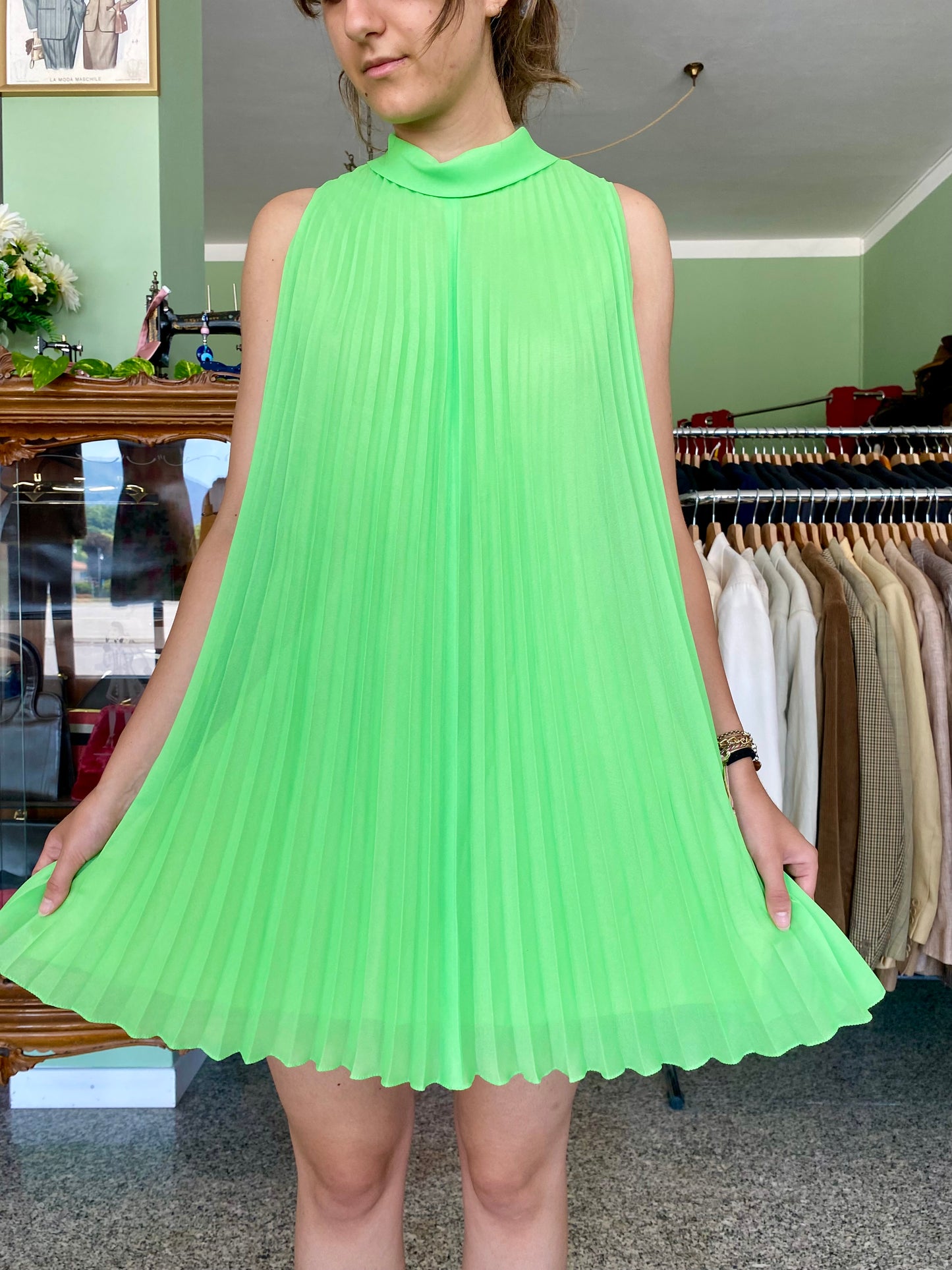 Mini dress lime 🍋‍🟩 - TG. 38/40