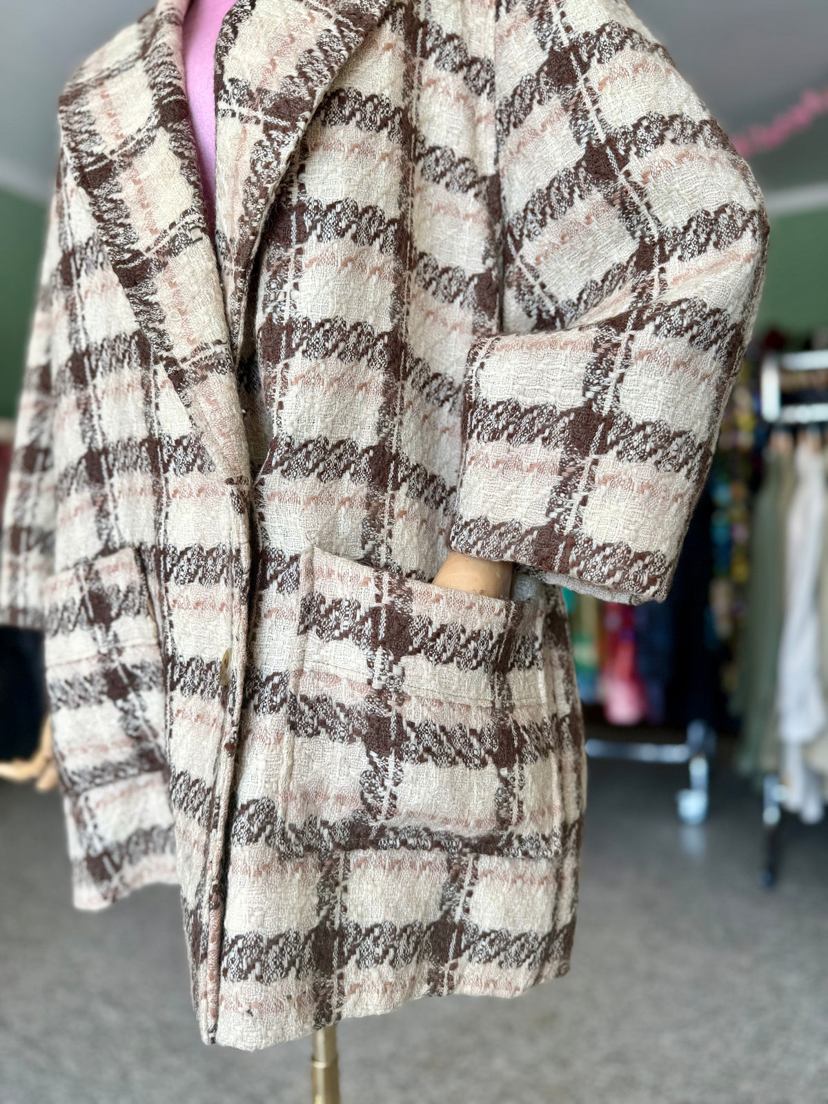 Cappotto sartoriale in tweed - TG. 44/46/48