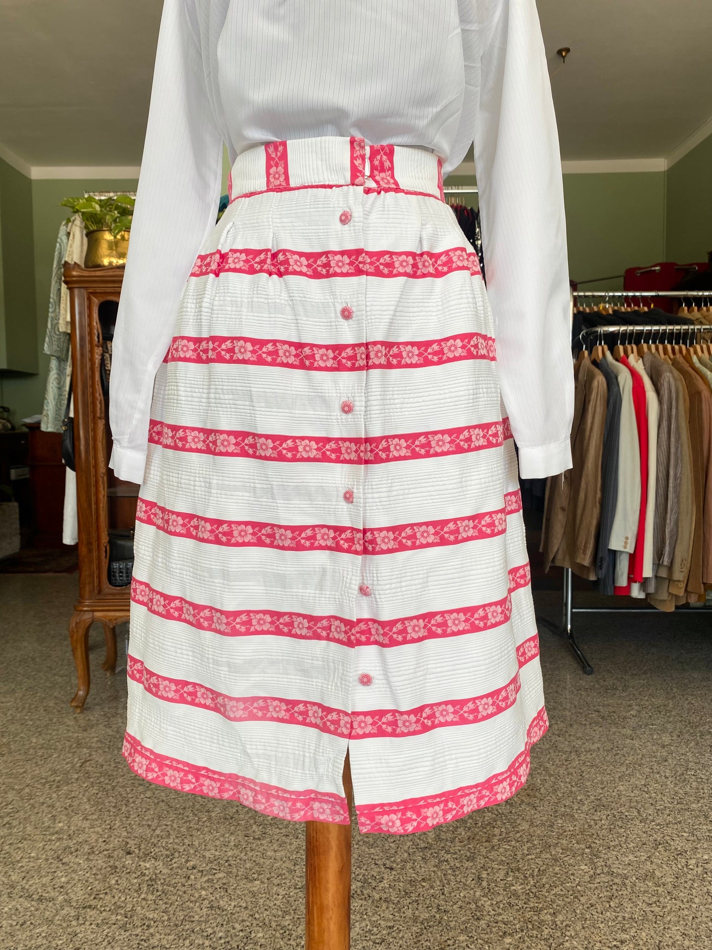 Gonna anni ‘60 piquet di cotone - TG. 42