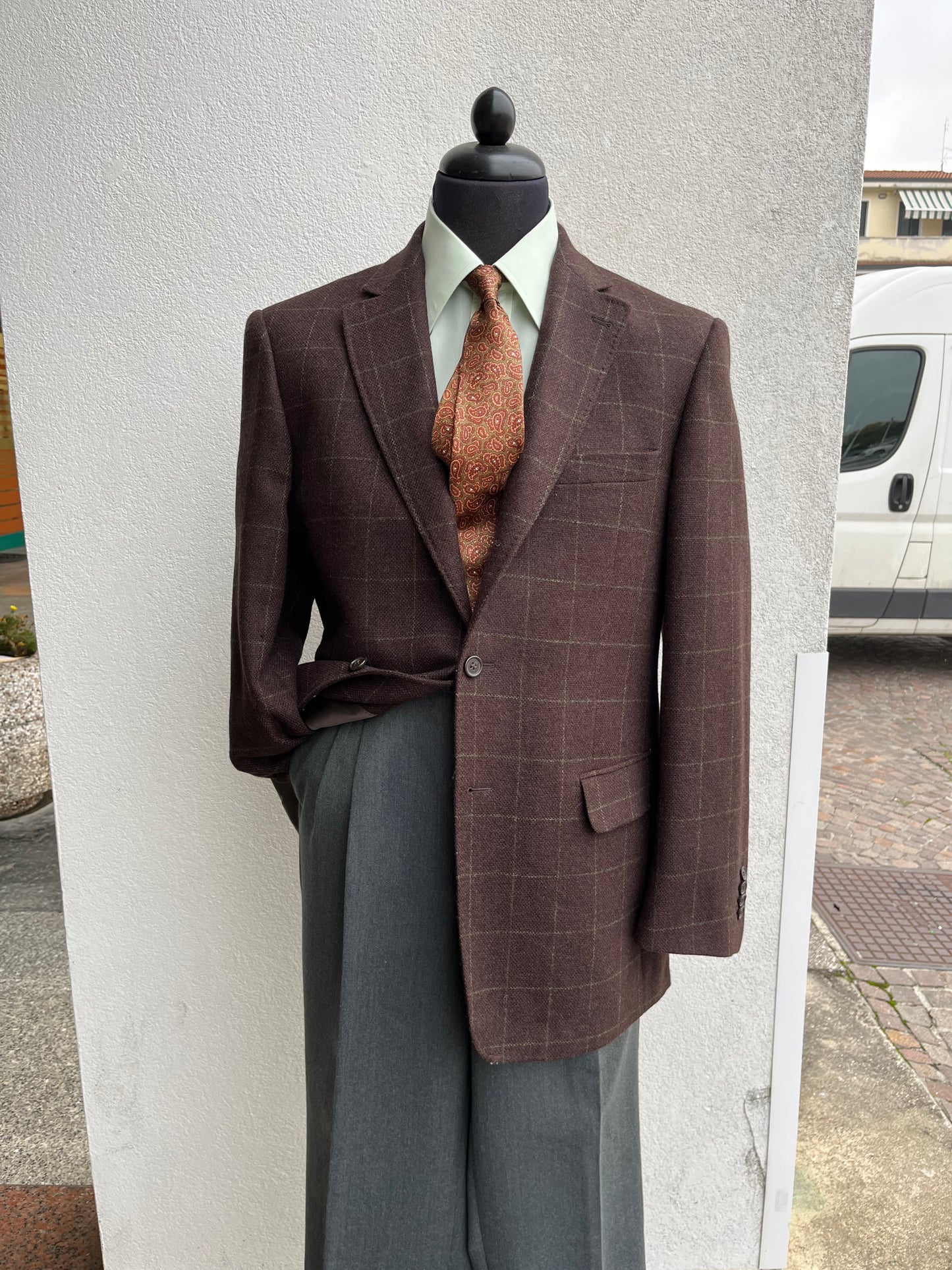 Giacca windowpane tg.52