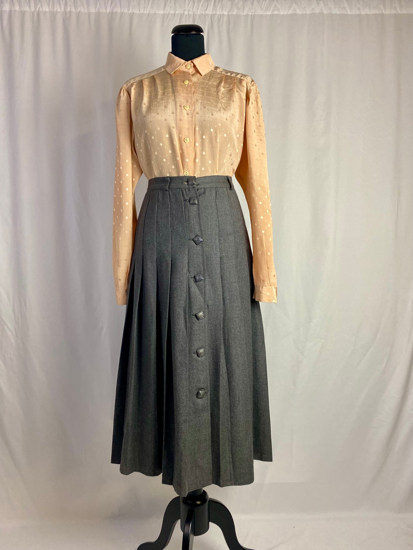 Gonna classica a pieghe  - TG 38/40