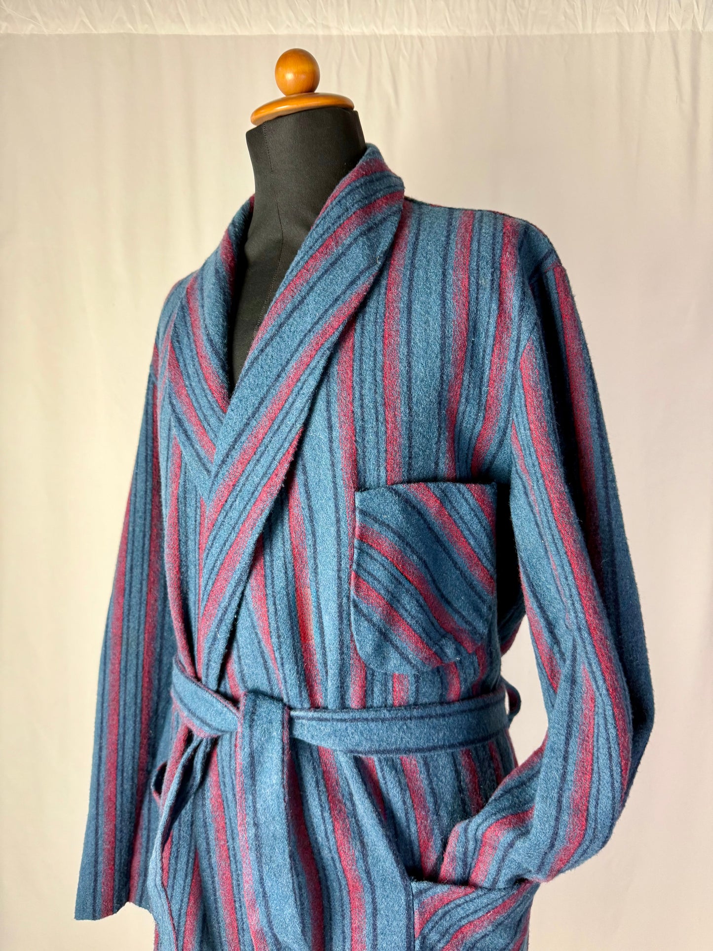 Giacca da camera a righe tg. L-XL