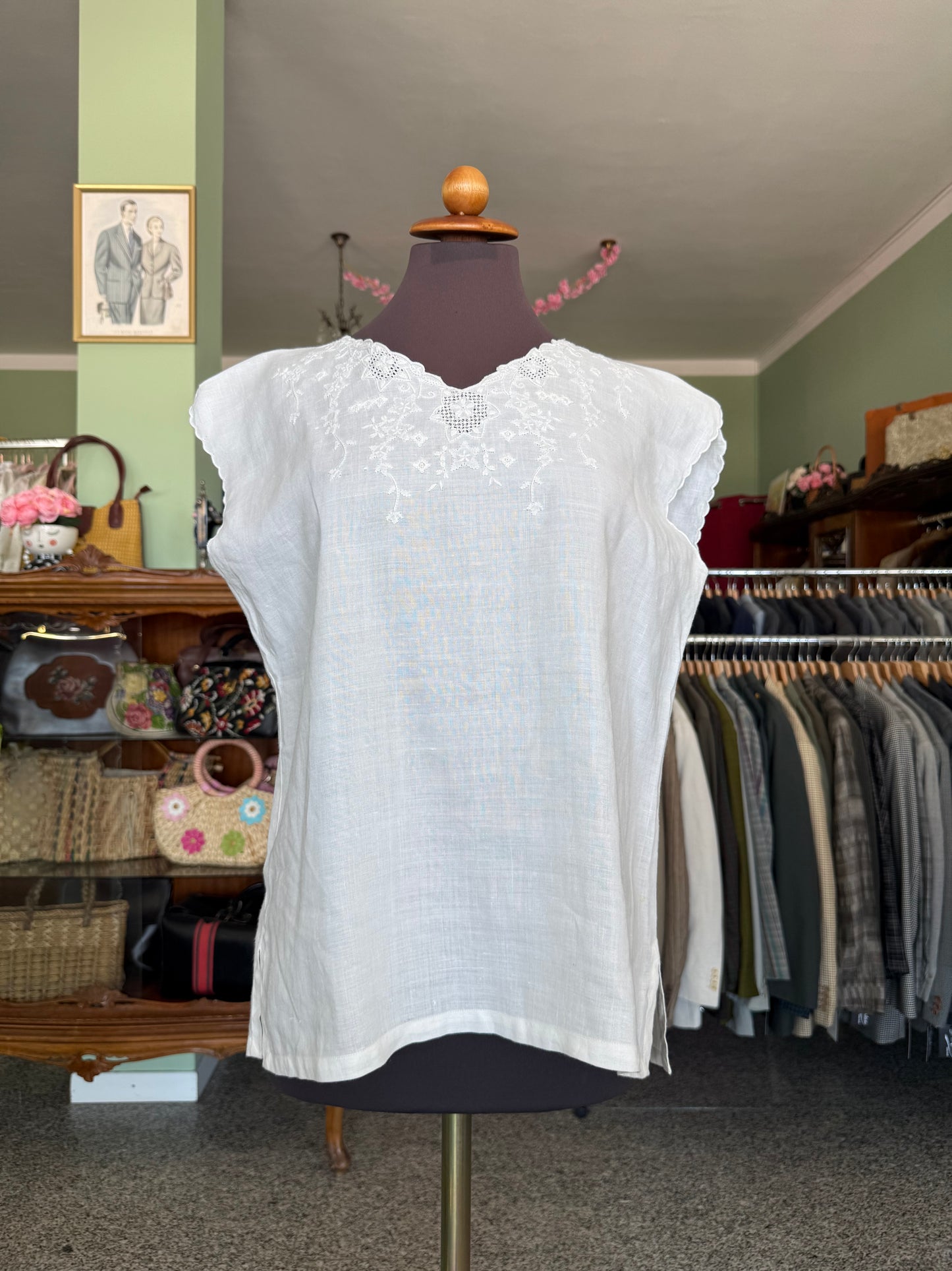 Blusa in puro lino - TG. 42/44