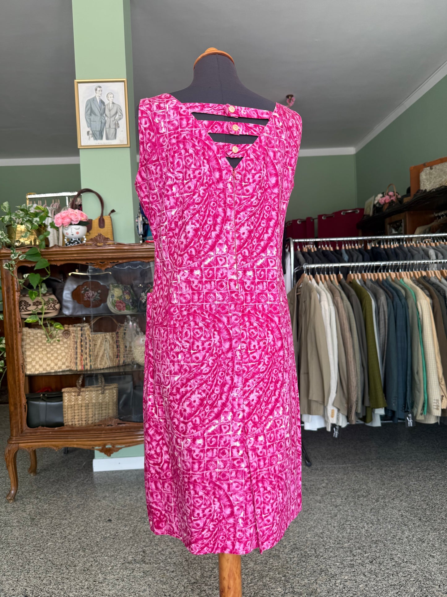 Abito anni ‘60 fucsia - TG. 42/44
