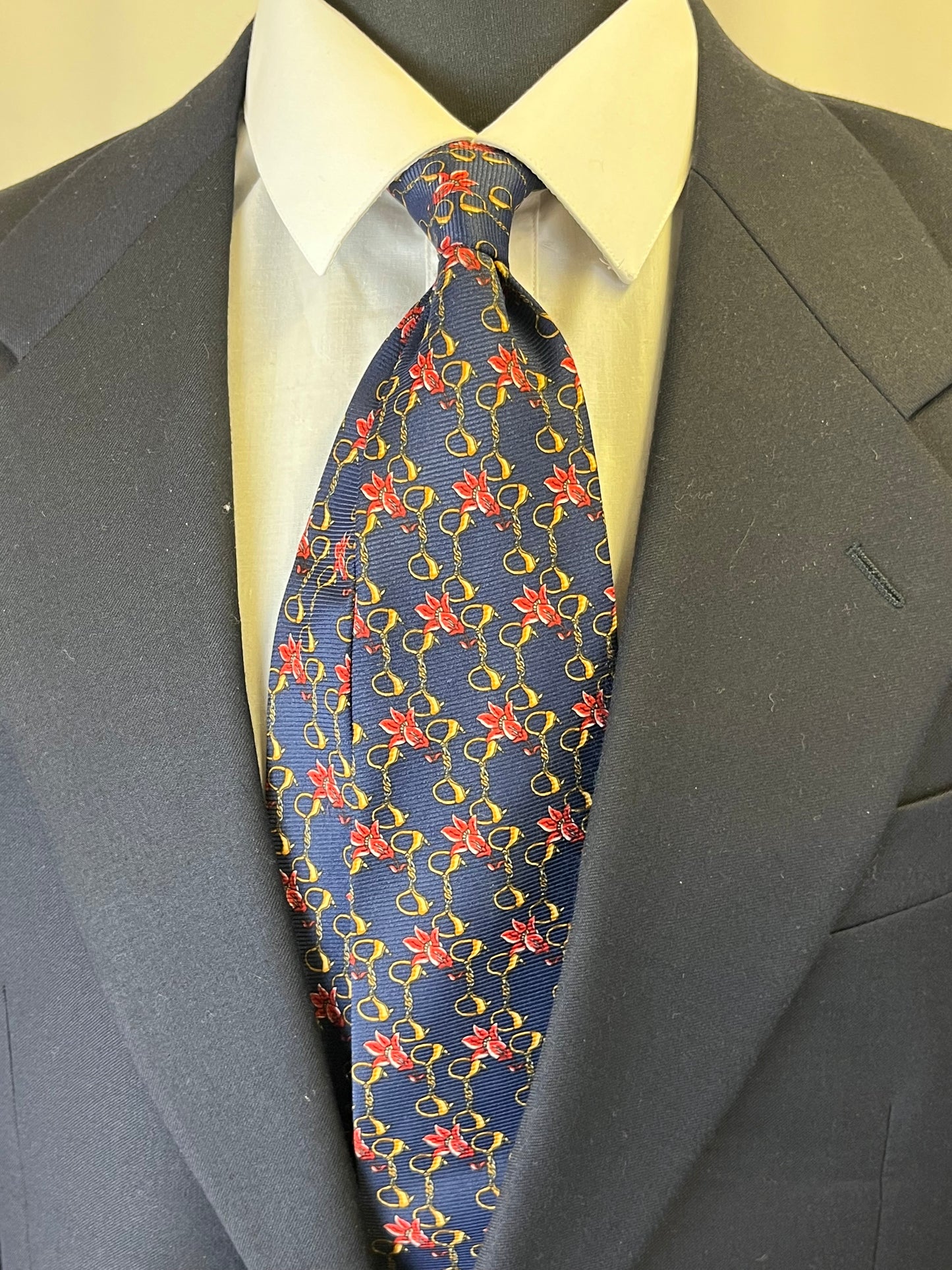 Cravatta anni ‘80 catenelle