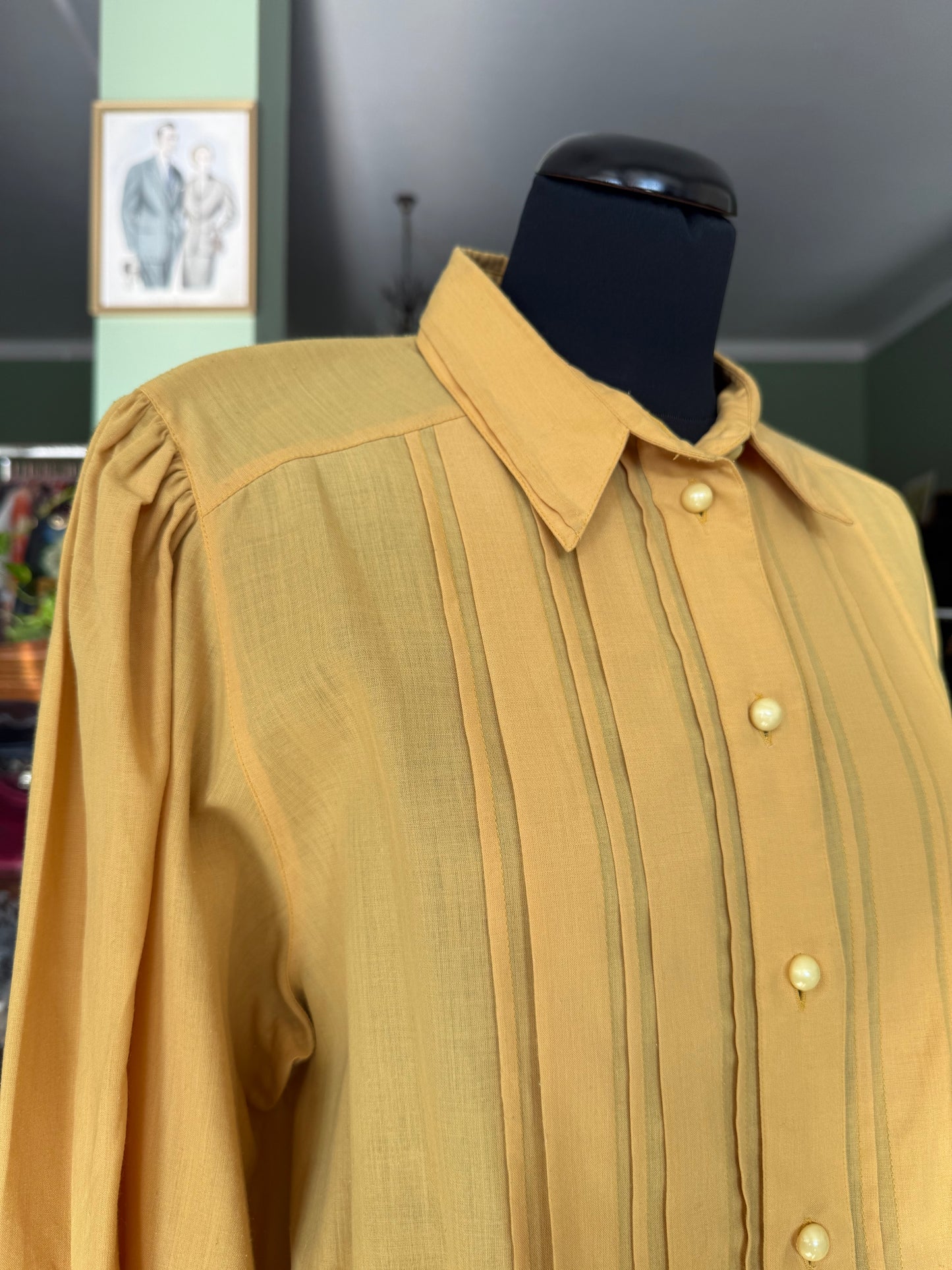 Camicia senape anni ‘80 - TG. 48/50