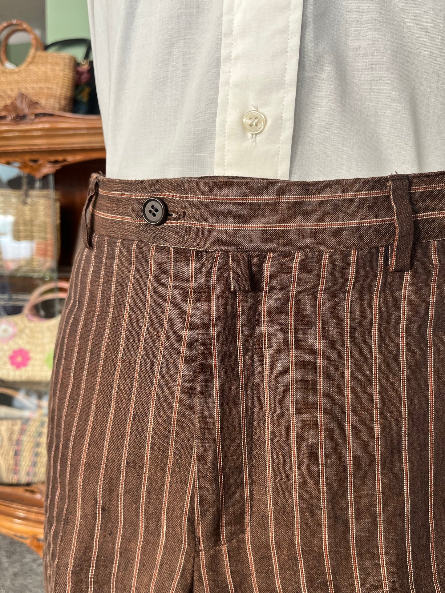 Completo in lino anni '90 tg. 46-48