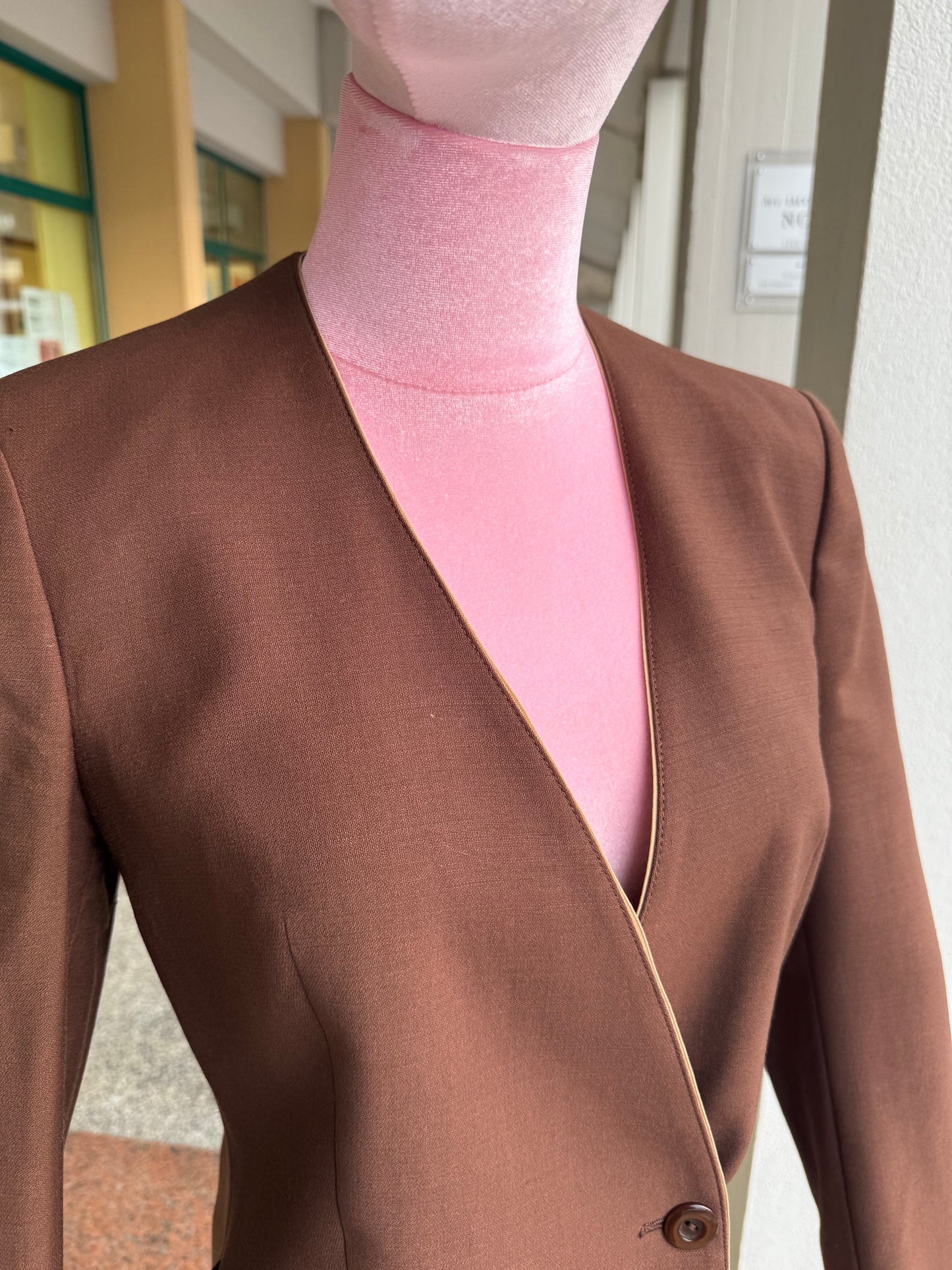 Giacca sartoriale in lana e seta - TG. 40